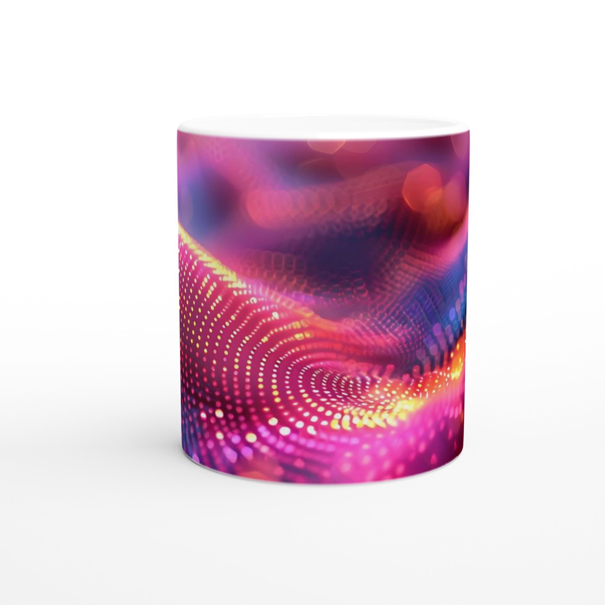 Glödande Neon Design Keramikmugg - 11oz, Perfekt för Livfulla Drycker 8 993d041b-21fa-4e29-9cd1-c637f40f9326