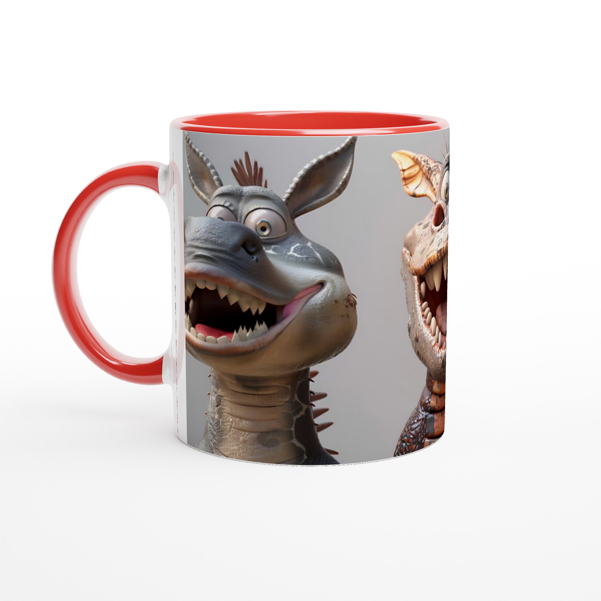 Humoristisk Monster Vänners Keramikmugg - 11oz Kul för Kaffe och Te 5 993d4693-d332-42d8-865b-e0b7fe430f8a