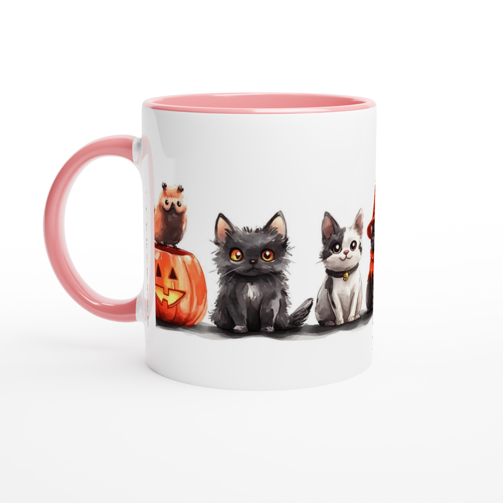 Söt Halloween Kattgänget Mugg – Perfekt för Mystiska Stunder & Fika! 6 999ddd40-3850-4ed7-8223-c1c289ab77d3
