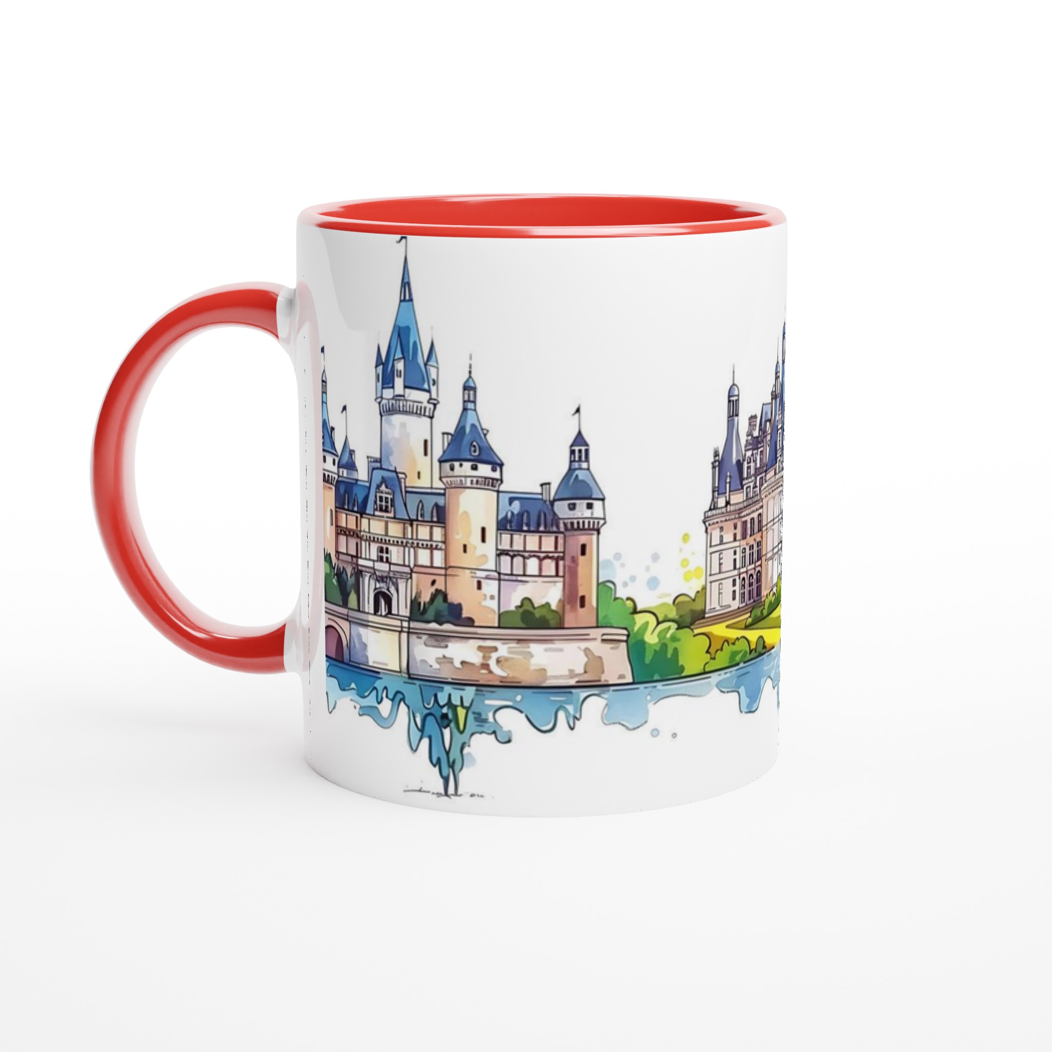 Sagolika Slott: Vattenfärgsmugg i din favoritfärg – 11 oz keramikmugg för drömmare 5 99be967e-eb57-42f9-a374-368a9146de35