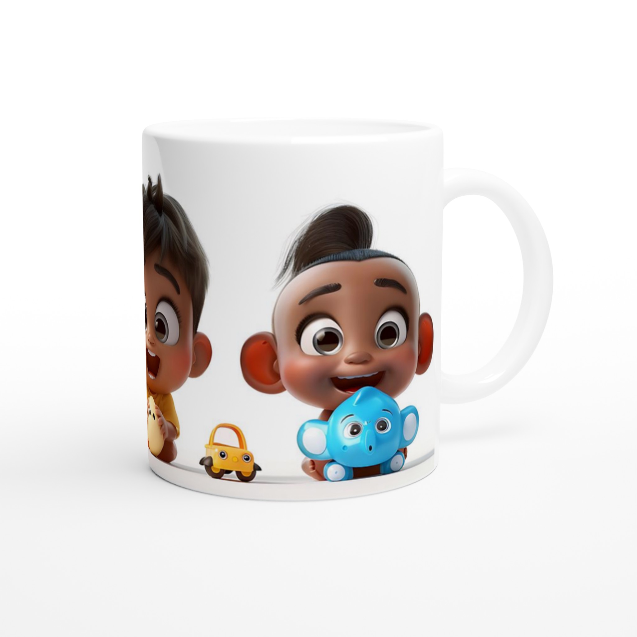 Söta Babyvänner 11oz Keramikmugg – Glada Karaktärer i Klara Färger för Kaffestunder 9 99c1c435-0bfd-4562-b903-9c733125c2bf