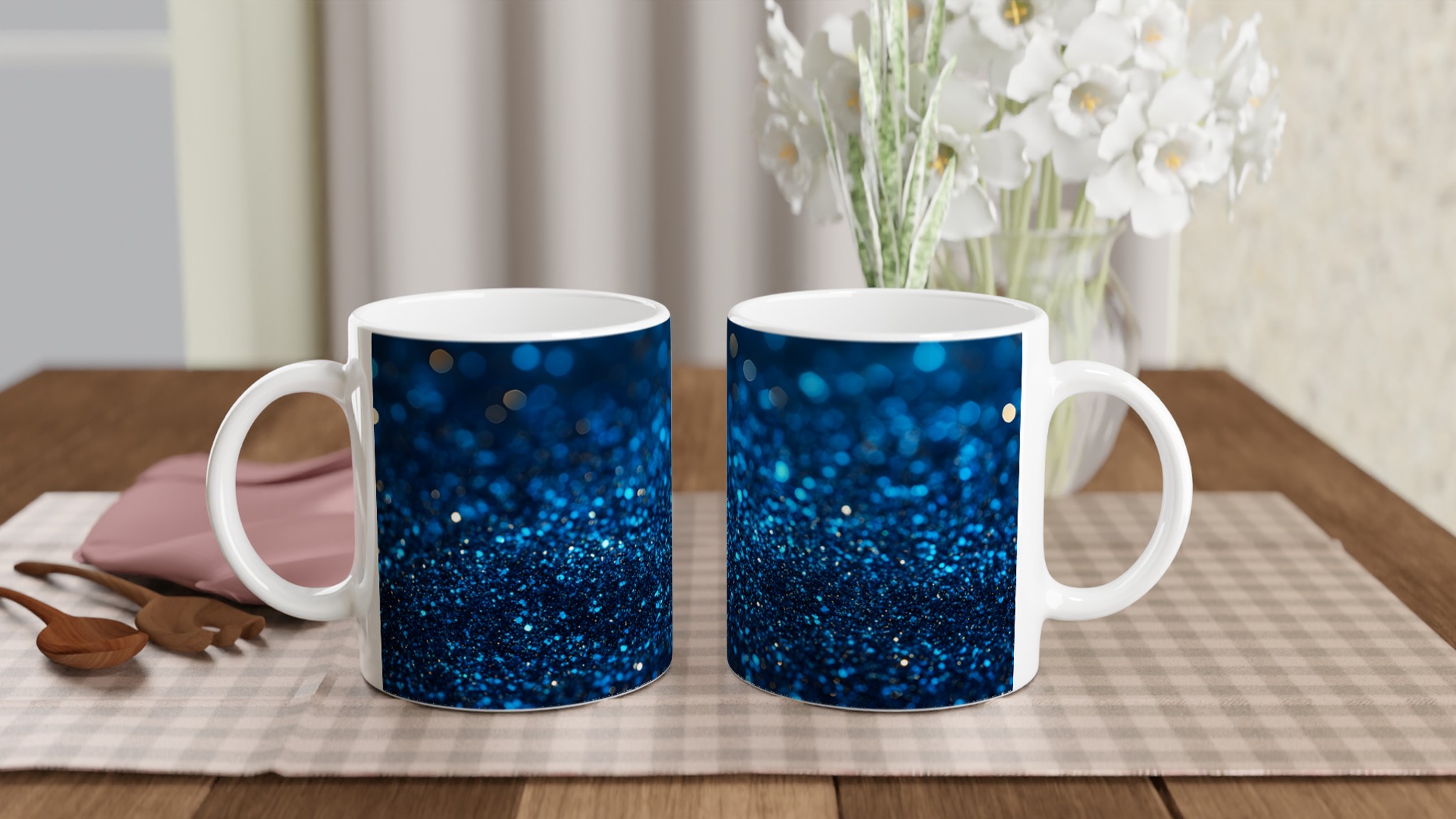 Glittrande Midnattsblå Keramikmugg – 11oz Favoritmugg i Valfri Färg 10 99fa89ac-747a-4361-9c8b-f28664e99cd6