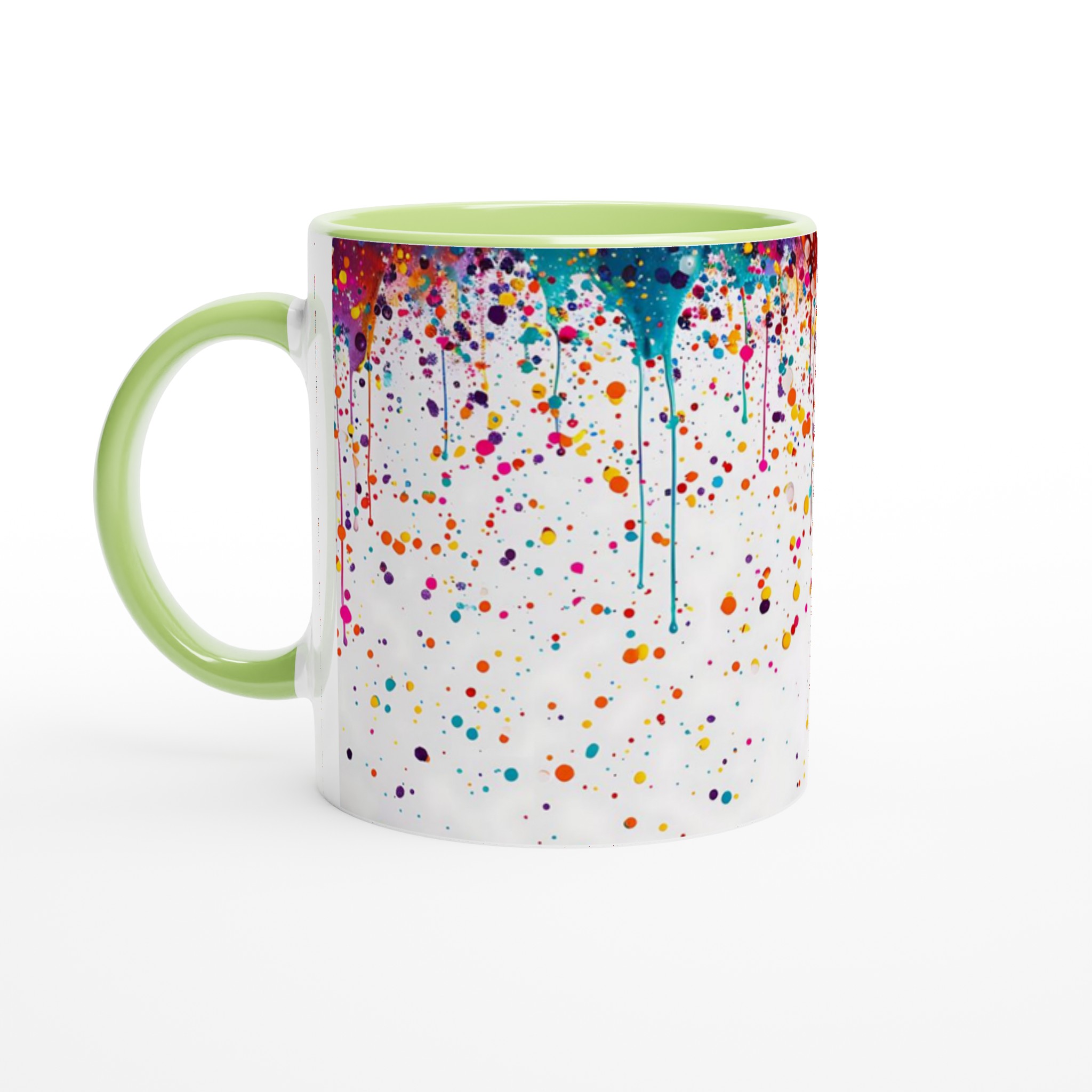 Färgsprakande Stänkmugg - 11oz Keramikmugg i ditt val av 7 livfulla färger 7 9a0f5d70-620a-458a-8848-cbc0dd731ba6