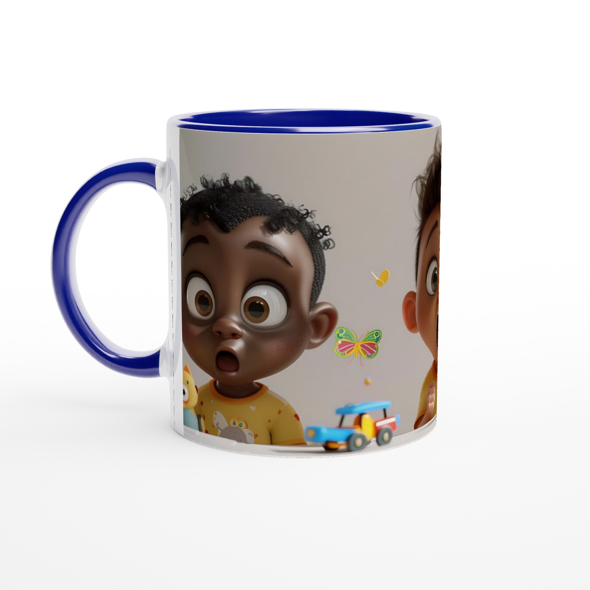 Förvånade Barn! Kaffe-/Temugg - 11oz Keramisk Mugg i Valfri Färg för En Lekfull Start på Dagen 2 9a10fcf1-0fe0-4f9b-977b-cf4db3b02df3