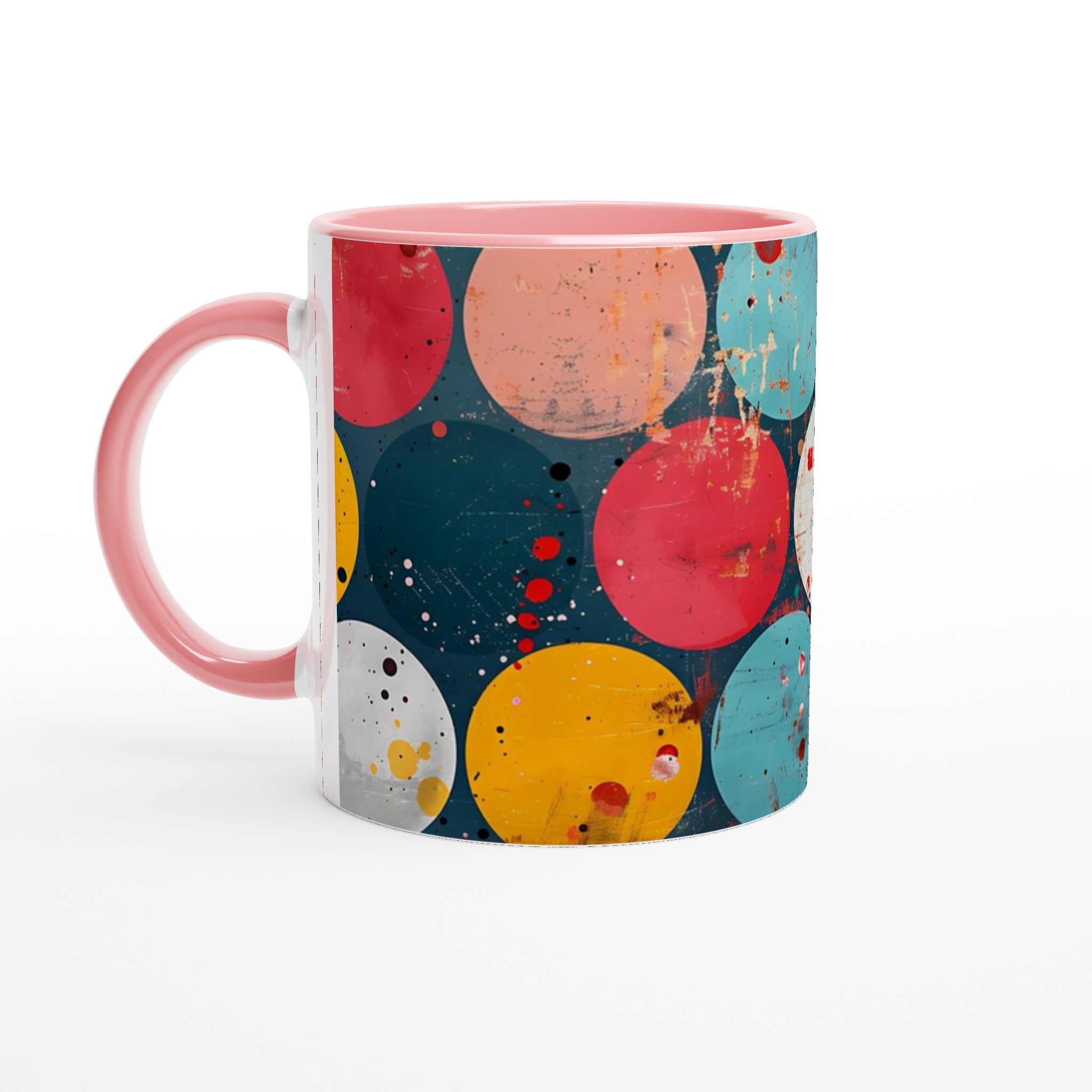 Abstrakt Pop Art Keramikmugg 11oz – Välj din färgstarka favorit för en personlig touch! 6 9a2b4dc8-f6cb-432b-a92a-2e42eb819742