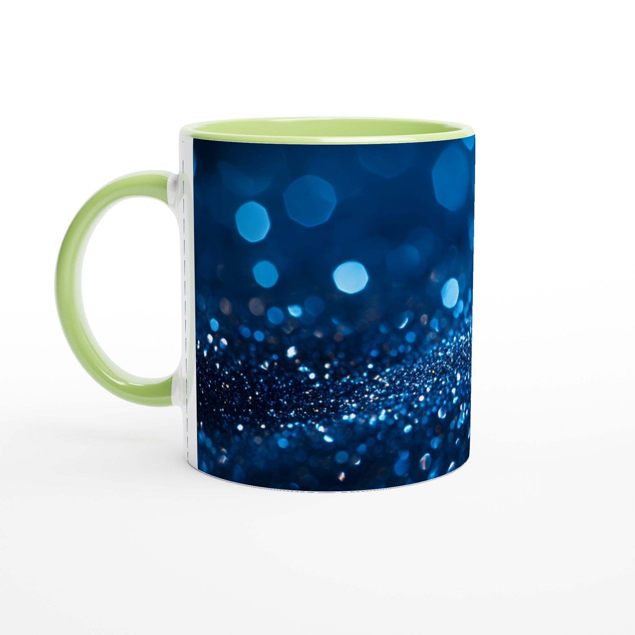 Glittrande Midnattsblå Keramisk Mugg – 11 oz Kaffemugg i Ditt Val av 7 Färgstarka Nyanser 7 9a8dd1b2-9979-4122-ac14-0d7352075a64