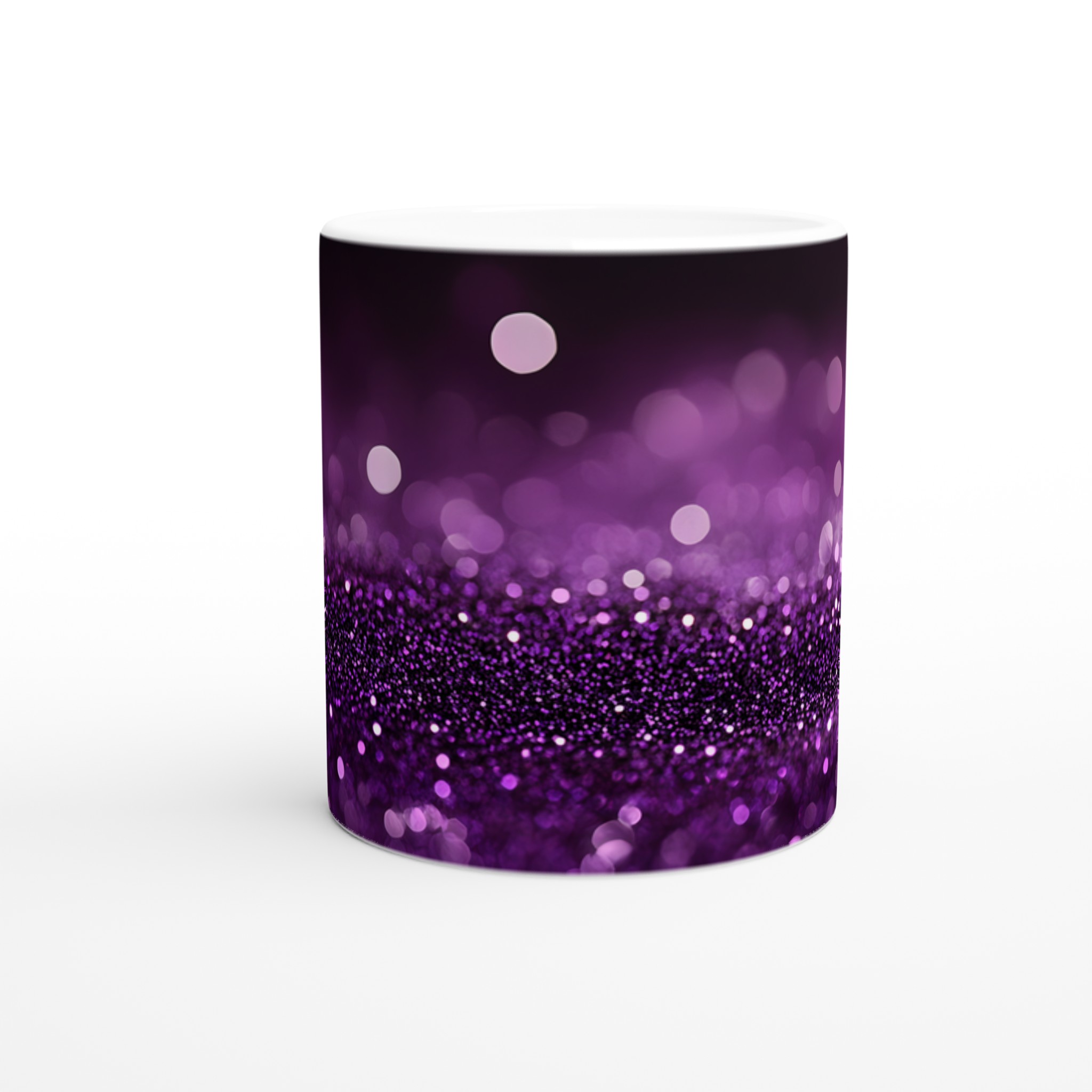 Glittrig Dröm: 11oz Keramikmugg i Lila & Glitter – Välj din Färg 8 9adaa813-9a92-454c-bfb4-2492ab807b17