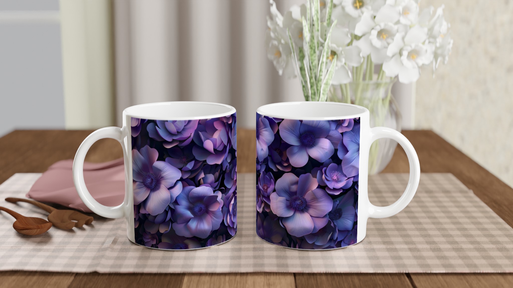 Lilac Dream Keramisk Mugg – 11 oz i ditt val av 7 eleganta färger 10 9af35ba9-f0bd-4b08-b4ac-40a26c12d419