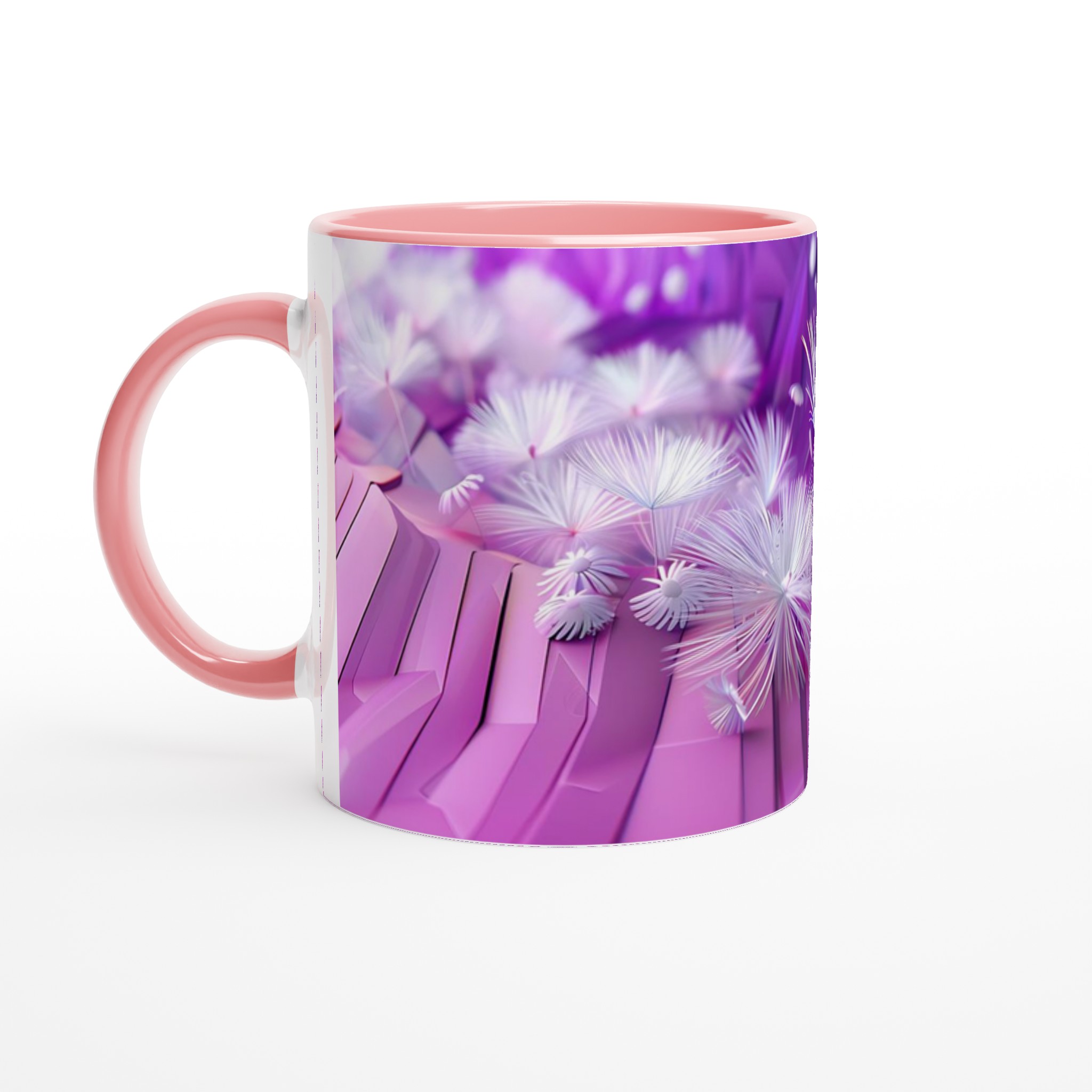 Abstrakt Lila Dröm 11oz Keramikmugg – Din Kaffepaus i Sju Färgstarka Nyanser 6 9af90f1b-76cb-419e-8c98-2fd93e5a7b4f