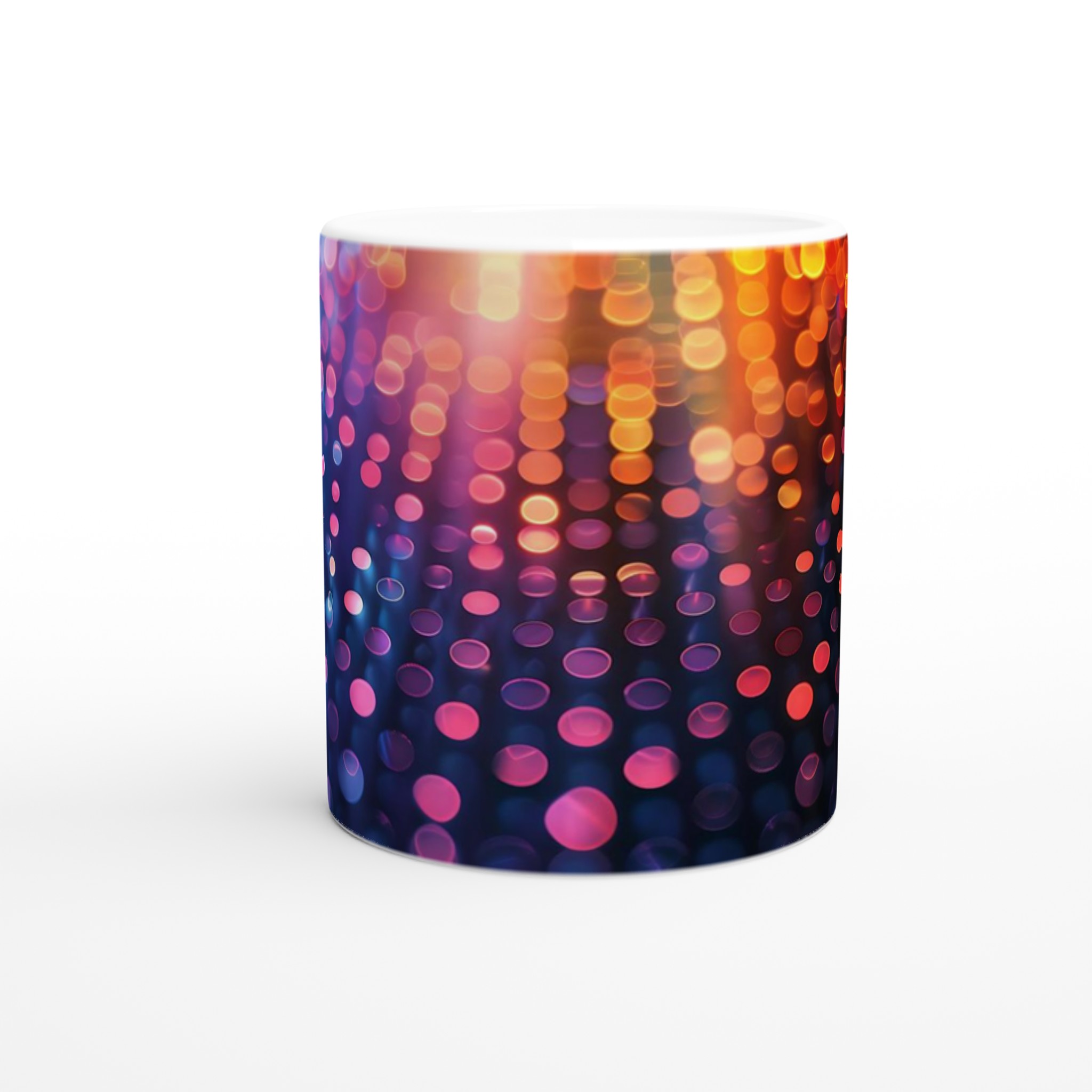 Abstrakt Festival Nattmugg – 11oz Keramikmugg i ditt Val av Sju Livfulla Färger 8 9b3d7ca6-6256-4211-af64-daf0e0558b37