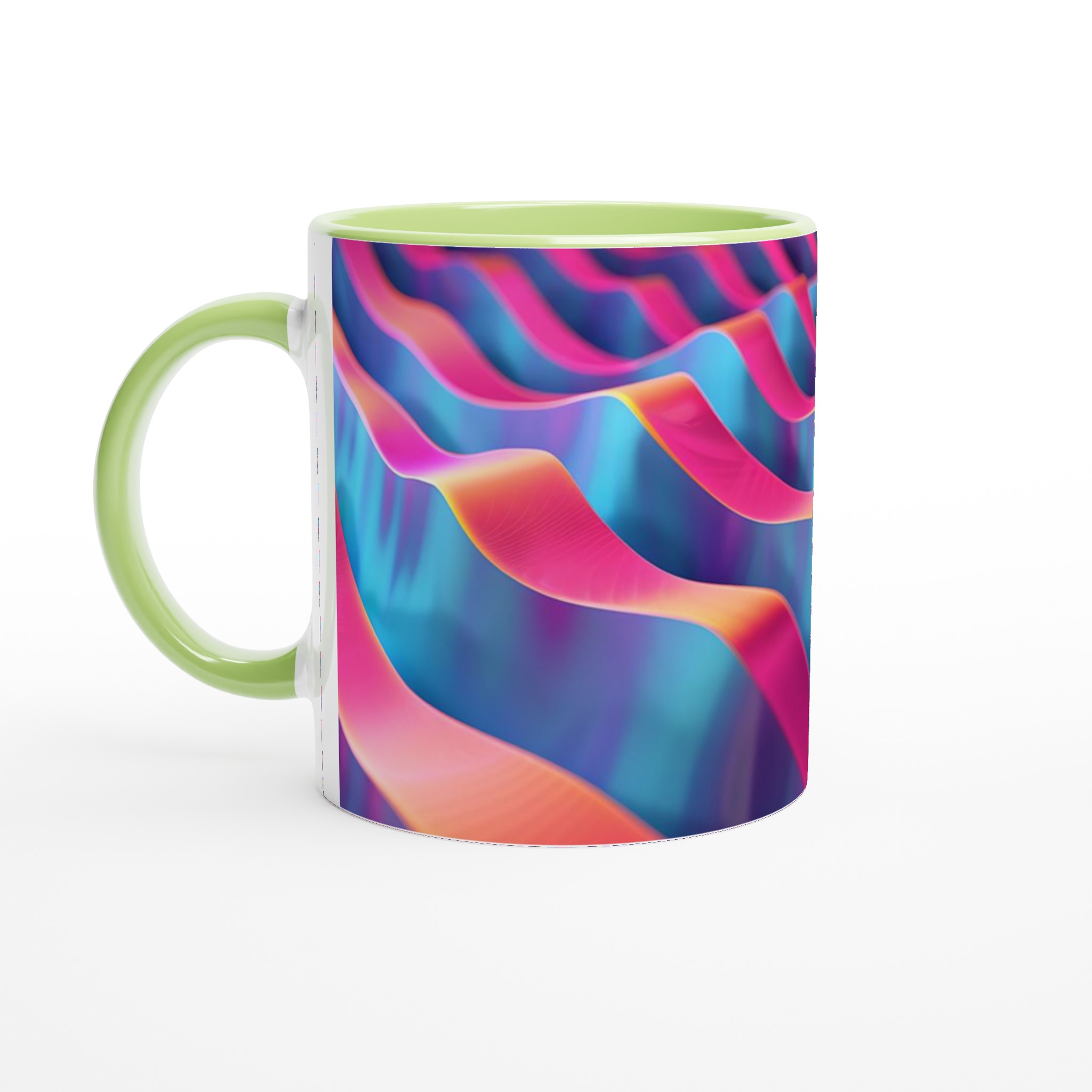 Abstrakt Vågmotiv 11oz Keramisk Mugg – Vibrerande Design i Valfri Färg! 7 9b43e6c4-5948-465f-8e9c-8eb96aa17094