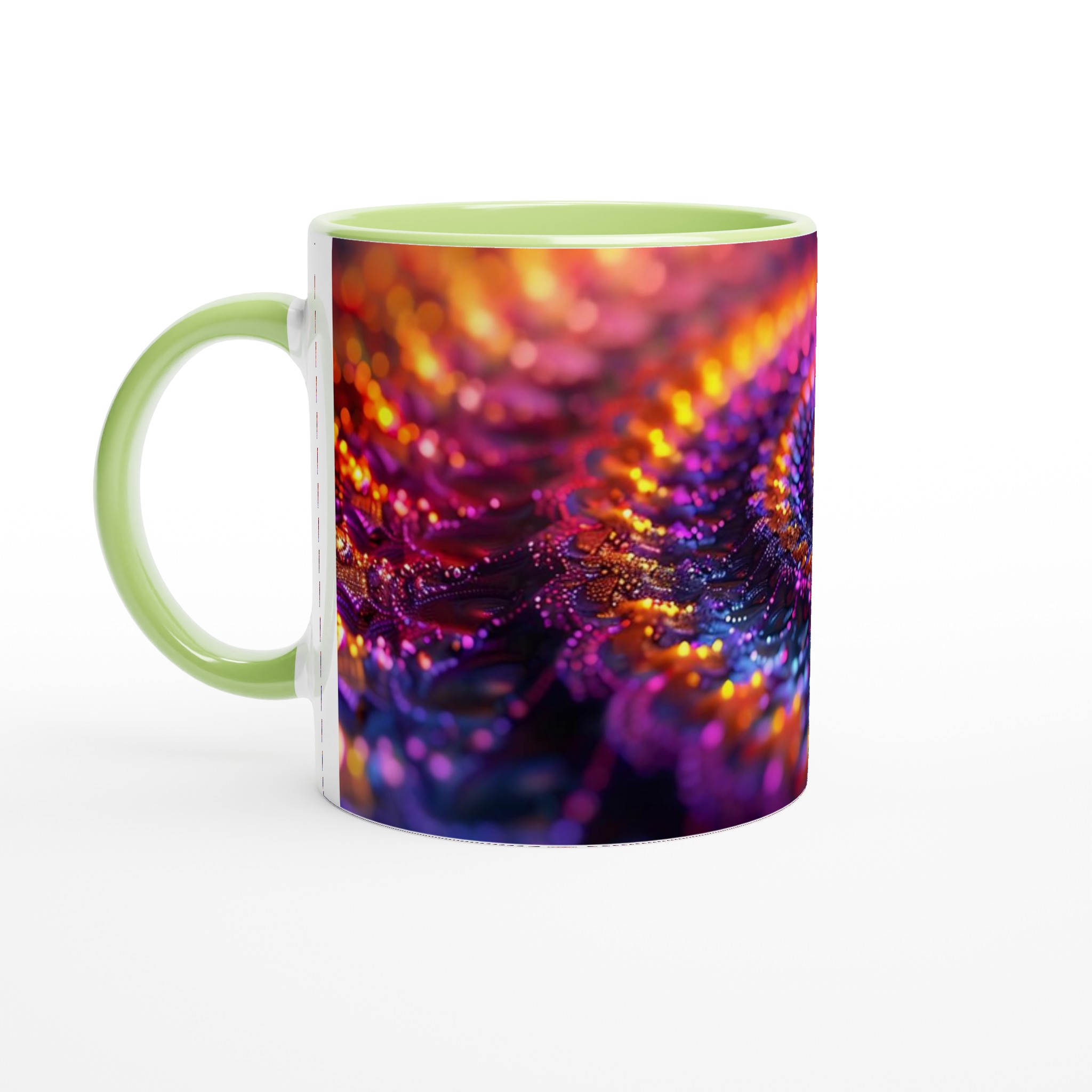 Kosmisk Spiral Mugg – 11oz Keramikmugg i Levande Färger 7 9b478c69-8a1d-4c47-8ae7-a641f9a7155a