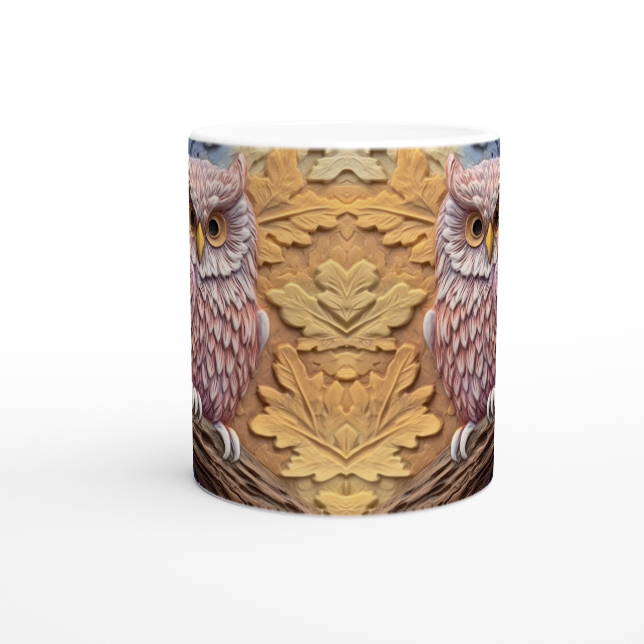 Elegant Keramisk Mugg med Ugglemotiv i Dova Pasteller – Välj Din Färg 8 9b76785e-a6d5-4ee7-b25d-71d318cefd9f
