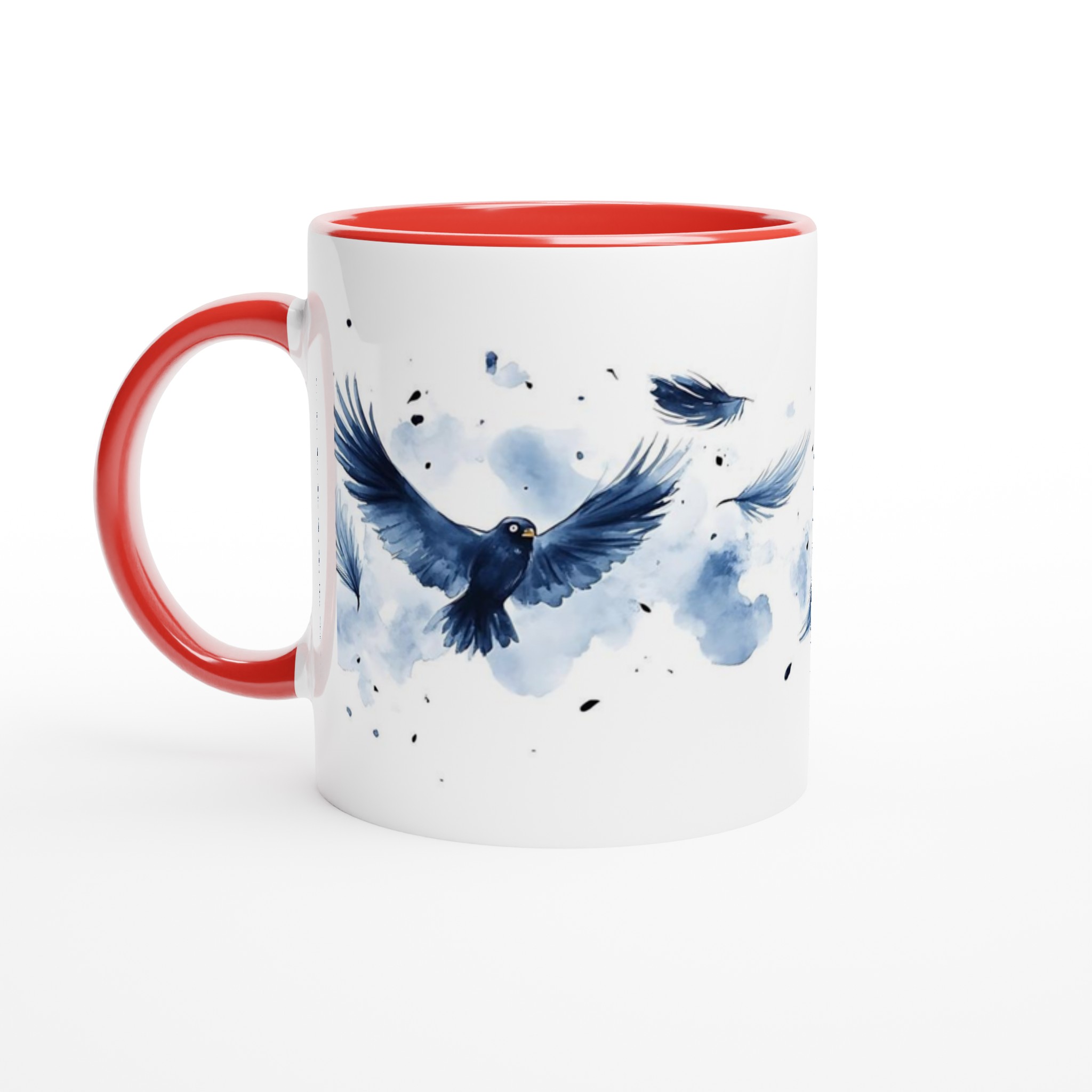 Svarta Fåglar i Akvarell: 11oz Keramisk Mugg – Drömfull Design för Din Kaffestund 5 9c20d049-e3dc-4a54-8a5c-5275f059e722