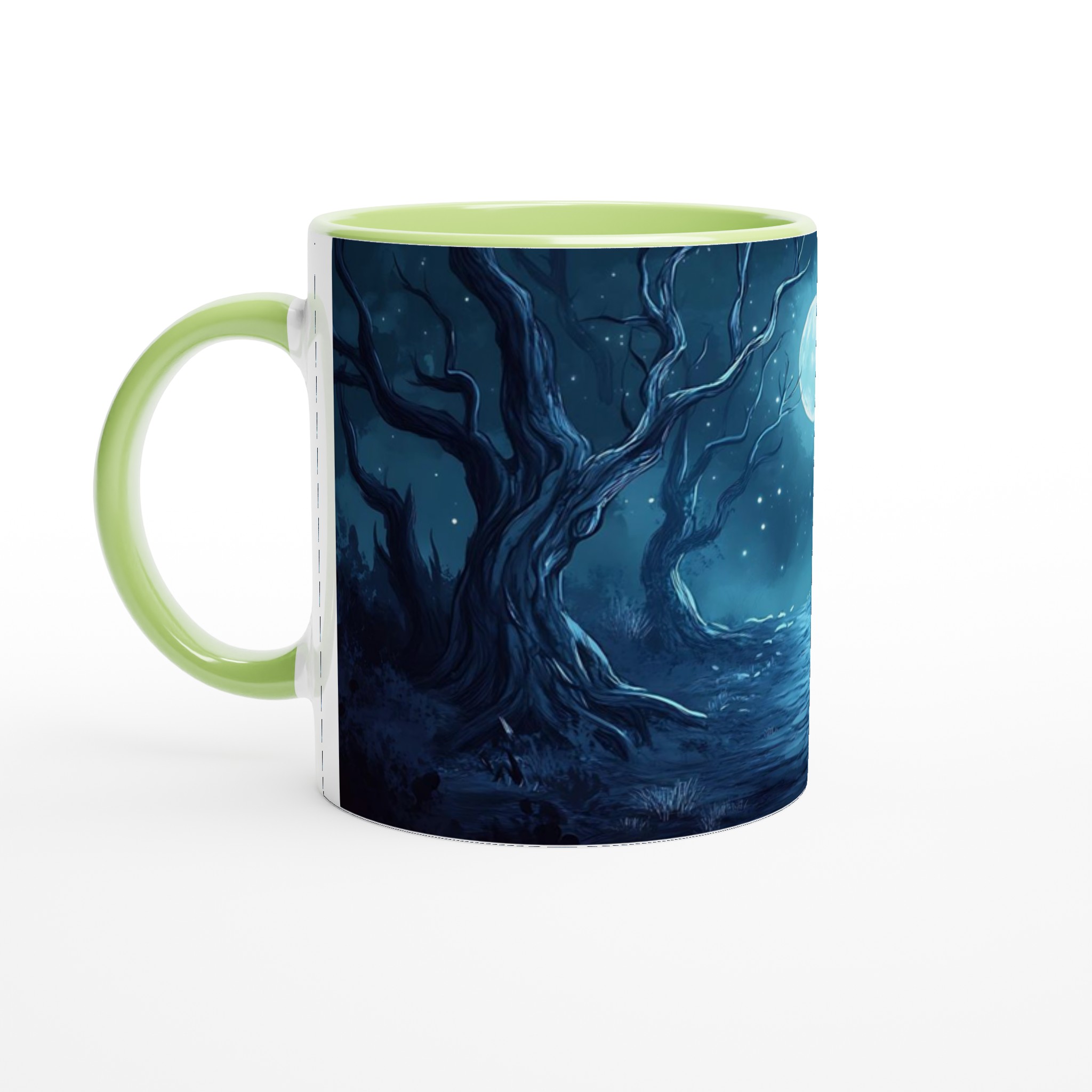 Förtrollad Skog Mugg - Månskensmagi i 7 Färgstarka Nyanser, 11oz Keramikmugg 7 9c7d6c9f-ce5a-4a61-b06f-107abd7b74c0