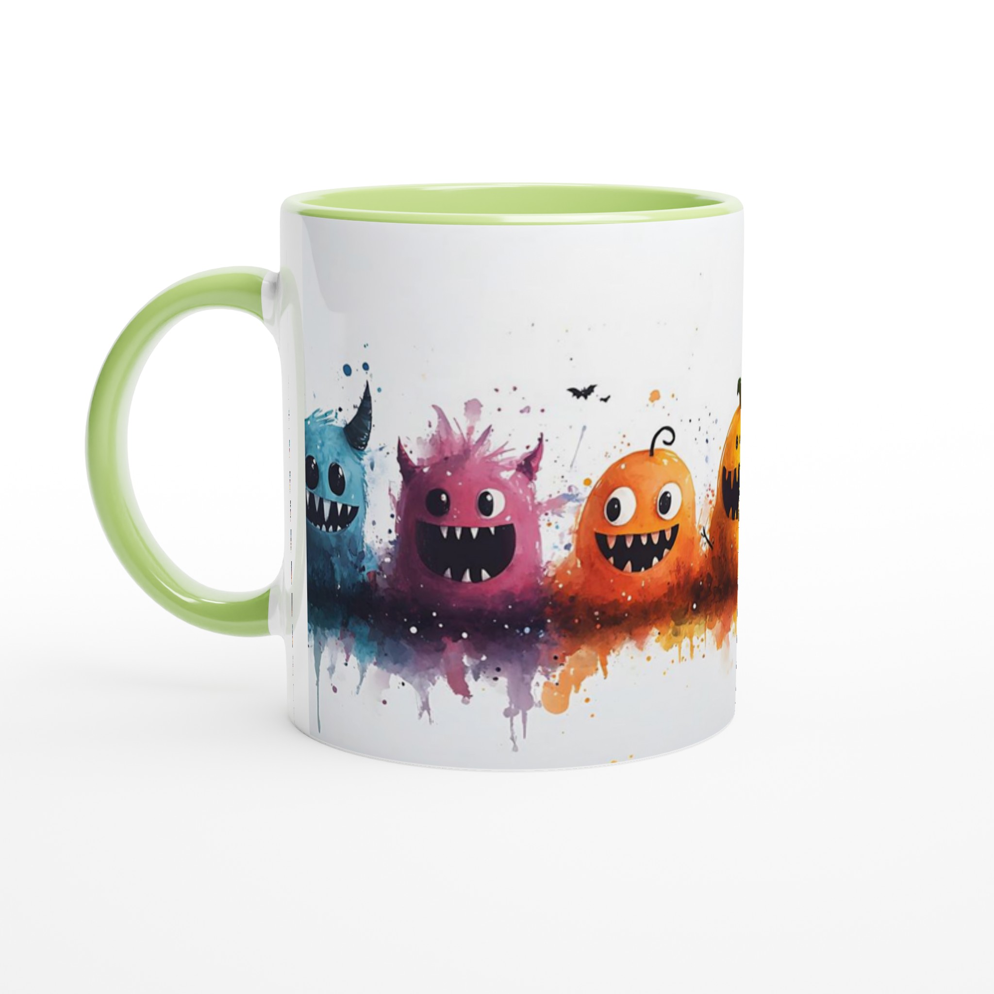 Busiga Halloweenmonster Mugg – 11oz Keramisk Kaffemugg i ditt val av sju färger 7 9c815889-ee2d-41ff-9831-ecc9534cbfa7