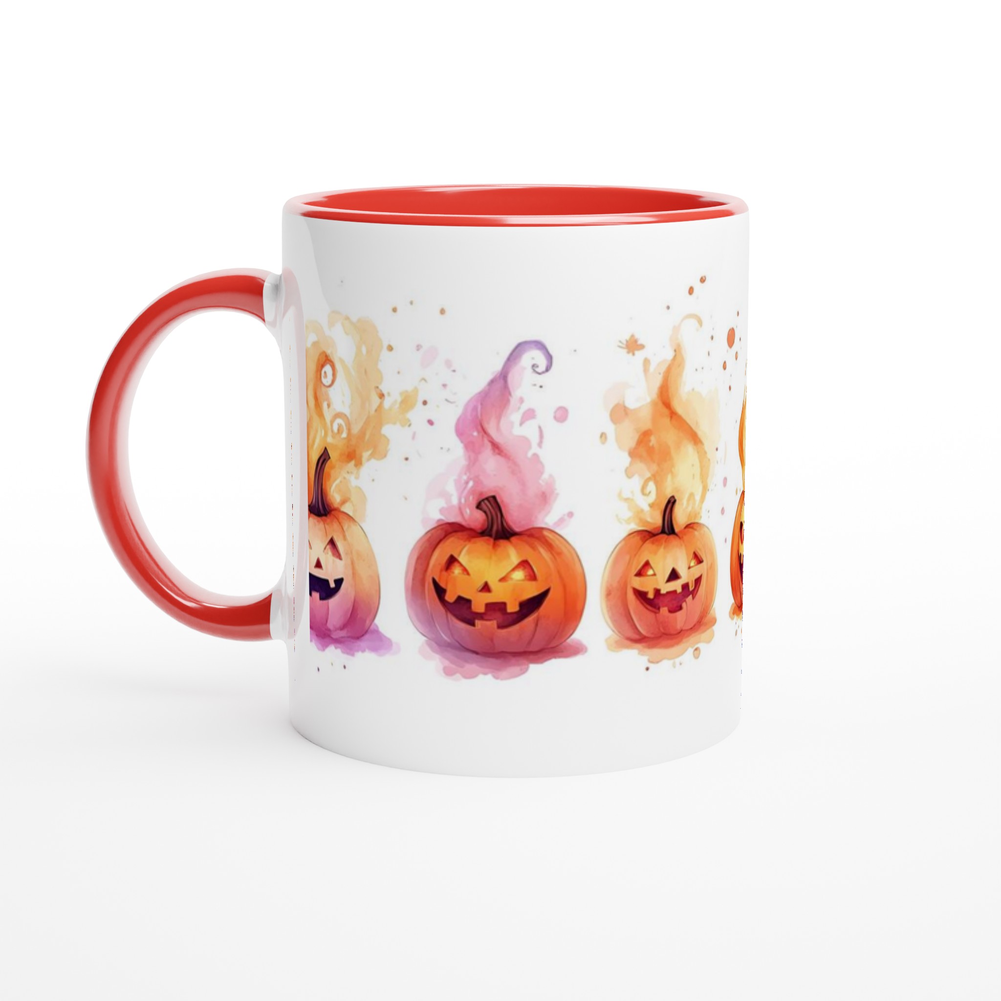 Läskigt Söt Halloweenmugg – Vattenfärgspumpor i Vibrerande Färger 5 9cc4a15c-a86a-4d76-9bed-38c487797e44