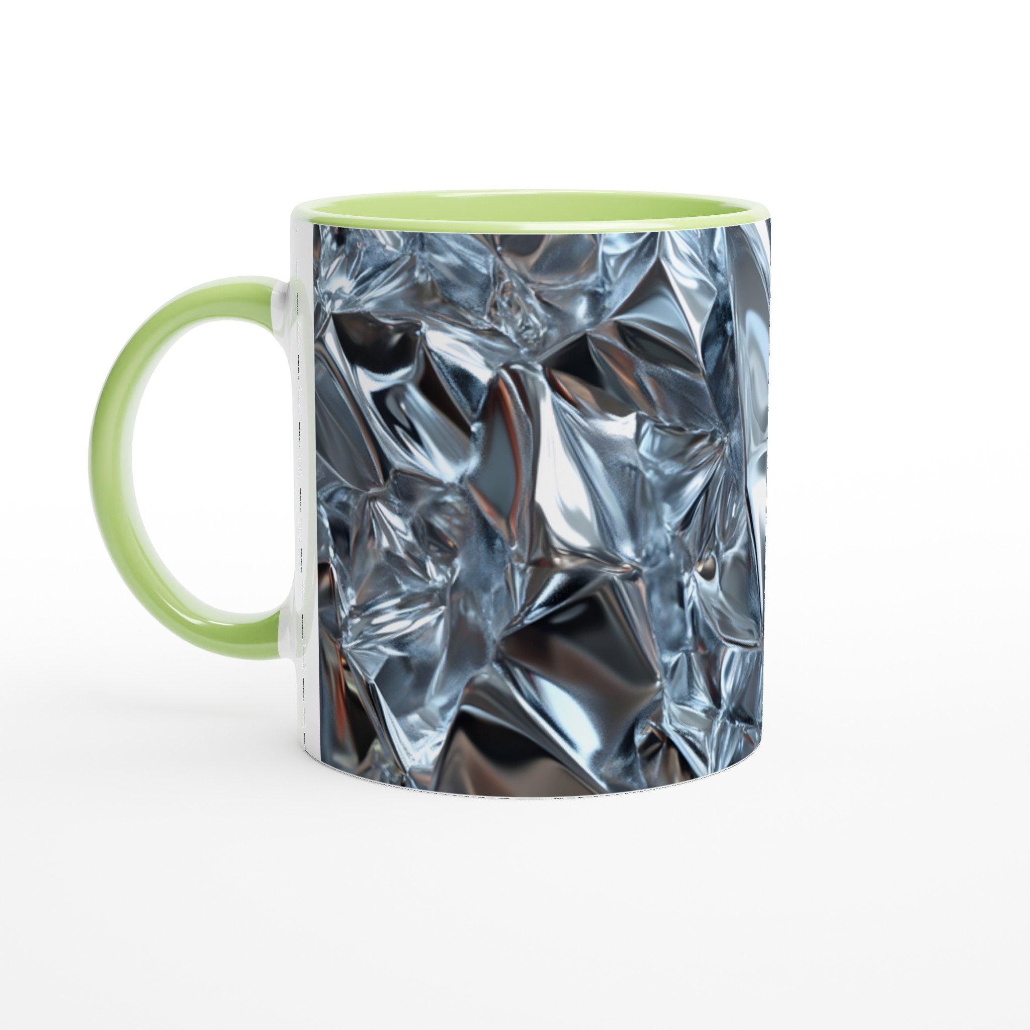 Glänsande Silver Kaffe Mugg - 11oz Keramikmugg i Valfri Färg, Hållbar för Diskmaskin & Mikro 7 9d3af9b2-0977-4fb1-bec1-f8f55e962a01