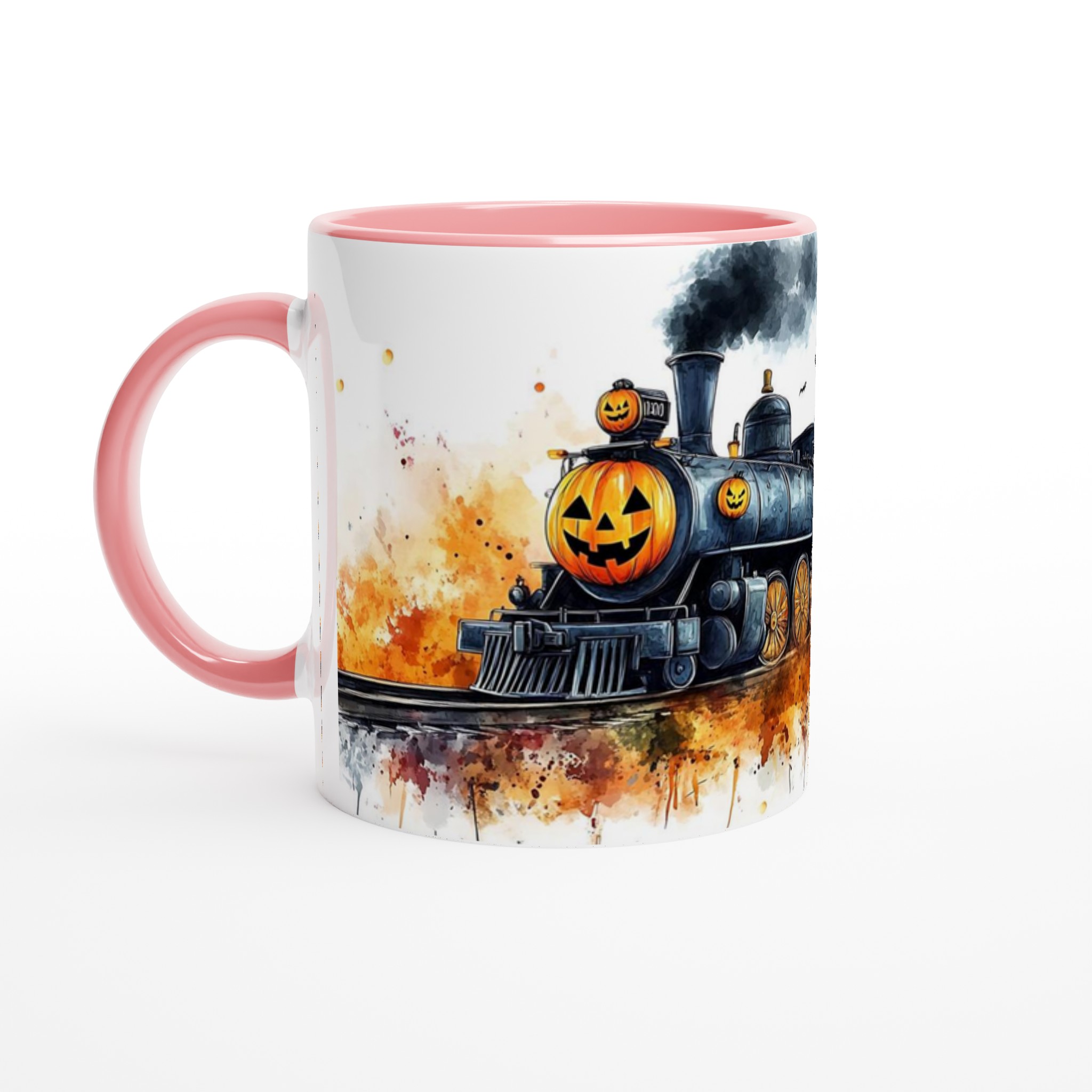 Spooky Express: Pumpa Lokomotiv Mugg – En Perfekt Halloween-gåva i din favoritfärg! 6 9d467849-ad31-4639-b7bc-e5e14ef64aa0