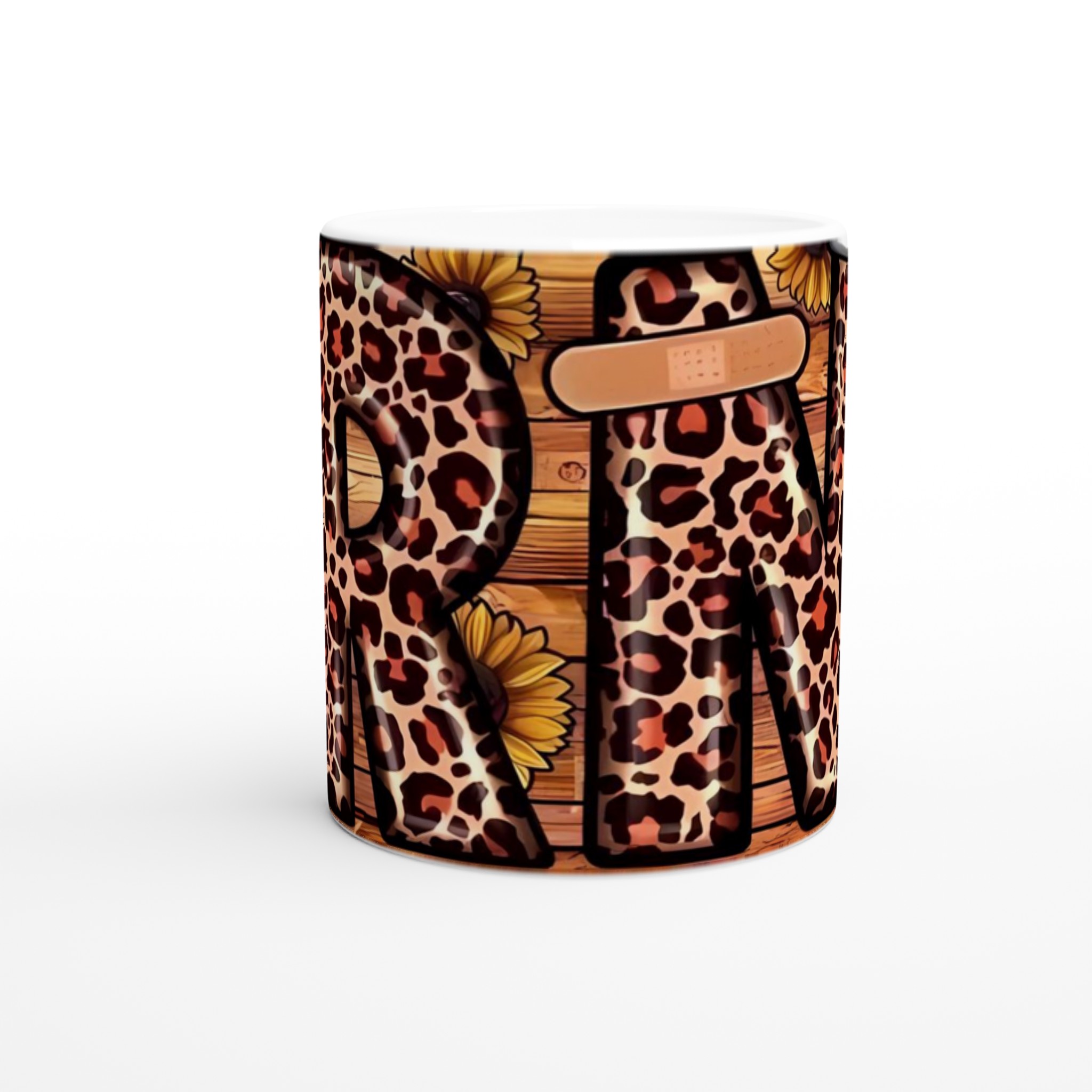 Stilren Vit 11oz Keramisk Mugg med Djärv Leopardprint – Välj Din Färg, Perfekt för Varje Kaffestund 8 9d4b2210-8cb5-46b0-b477-ad892d938f4e