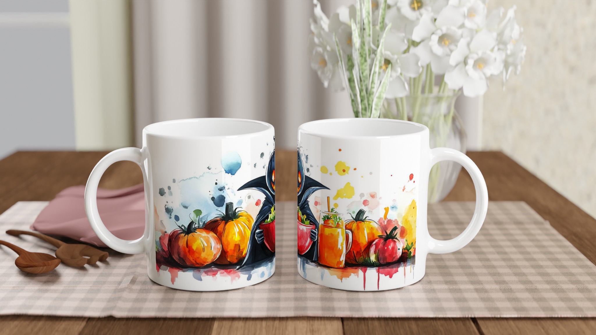 Glad Halloween Keramisk Mugg - Rolig Pumpa & Hälsosamma Drycker i Din Favoritfärg 10 9d6b1e11-7acb-4bf8-bf95-5aa6a1fb9a33