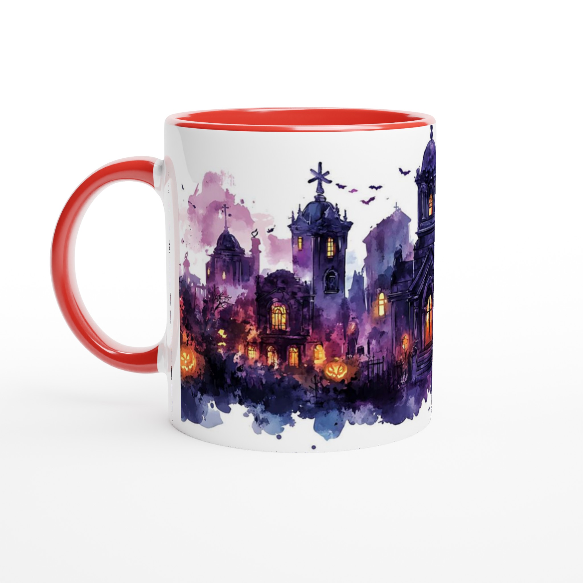 Spöklik Akvarell Kyckogård Mugg – Unik Halloween Design i 7 Färger! 5 9deb1988-aa3e-4609-a1c0-a49565f1fab7