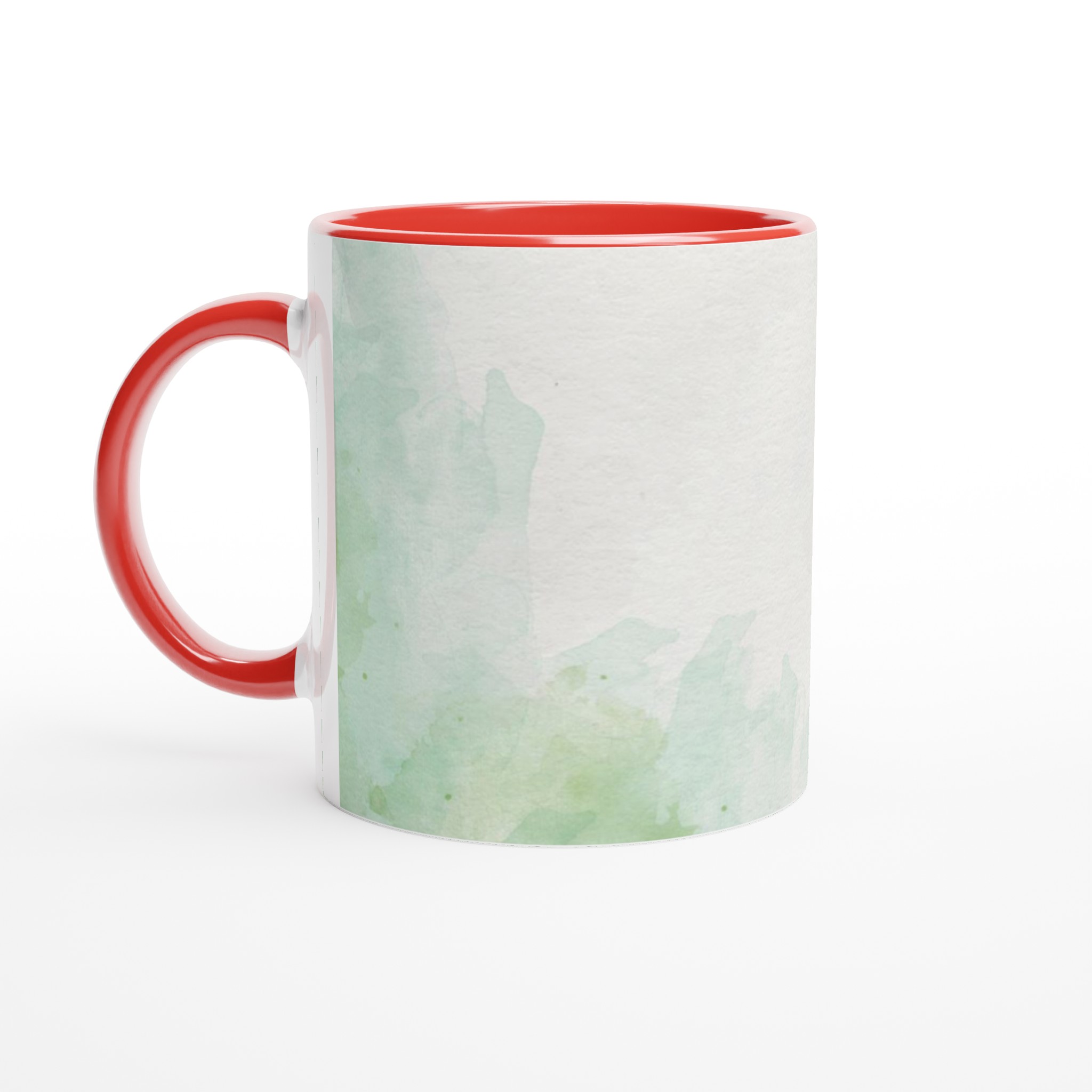 Vit 11oz keramisk mugg med subtil akvarellkänsla - välj din favoritfärg 5 9e18b758-cecc-469f-911e-d4112fdc0c59