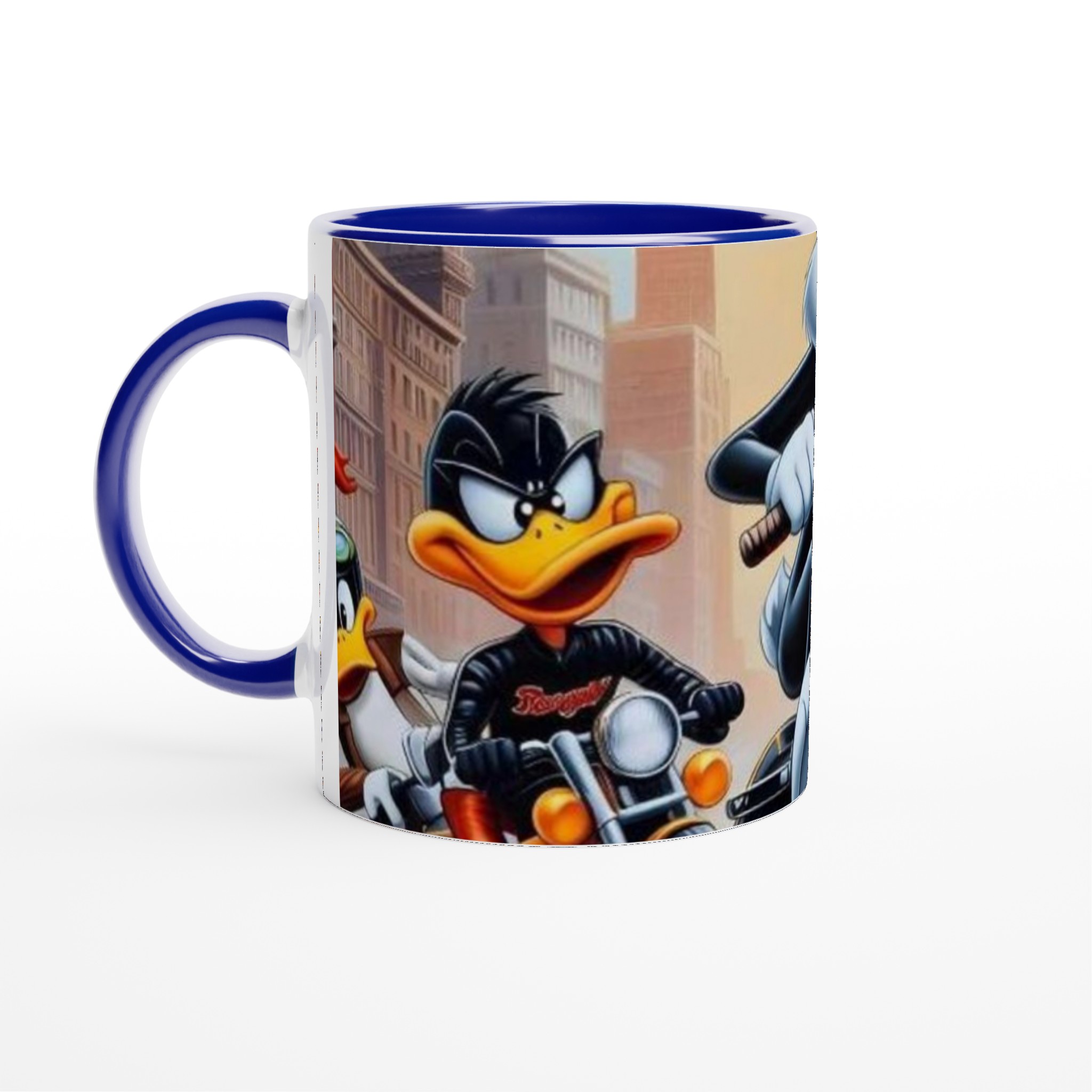 Vit 11oz keramisk mugg med livfullt Looney Tunes-motiv – välj bland sju färgstarka keramiska nyanser 2 9e1e7216-4848-4e31-aced-27d211254185