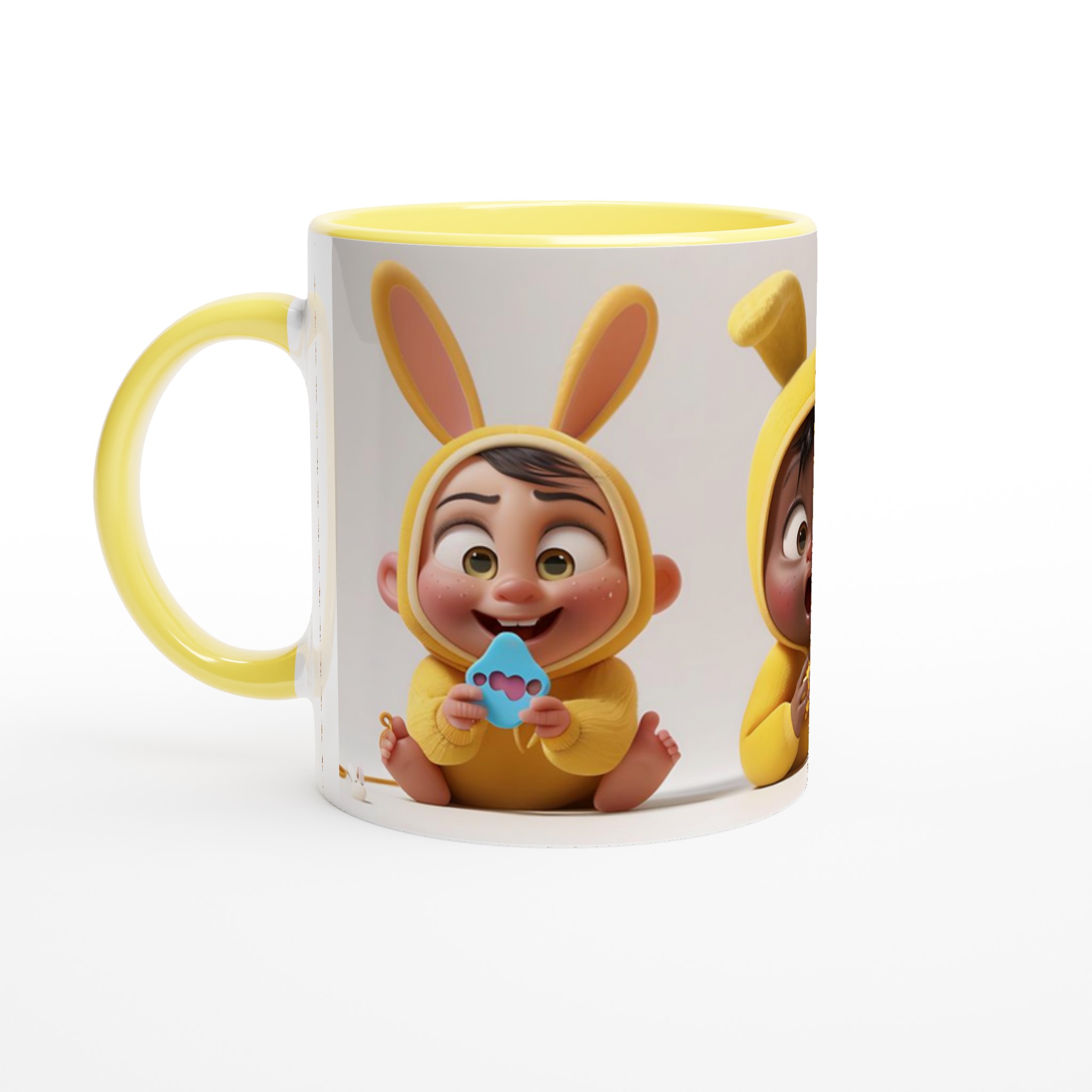 Påskens Charm: Söta kaninungar 11oz Keramisk Mugg – En perfekt present i flera färger! 3 9ea6d05c-7013-46dd-a977-ec60cb446efc