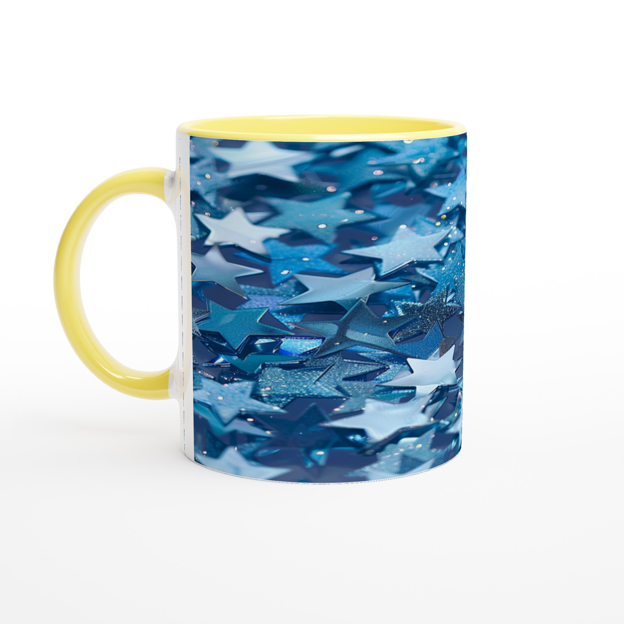 Stjärnklar 11oz Keramisk Mugg – Dröm dig bort med glittrande blå stjärnor i din favoritfärg! 3 9ed9ed23-fc11-450f-a6f8-5d7803ea9b63