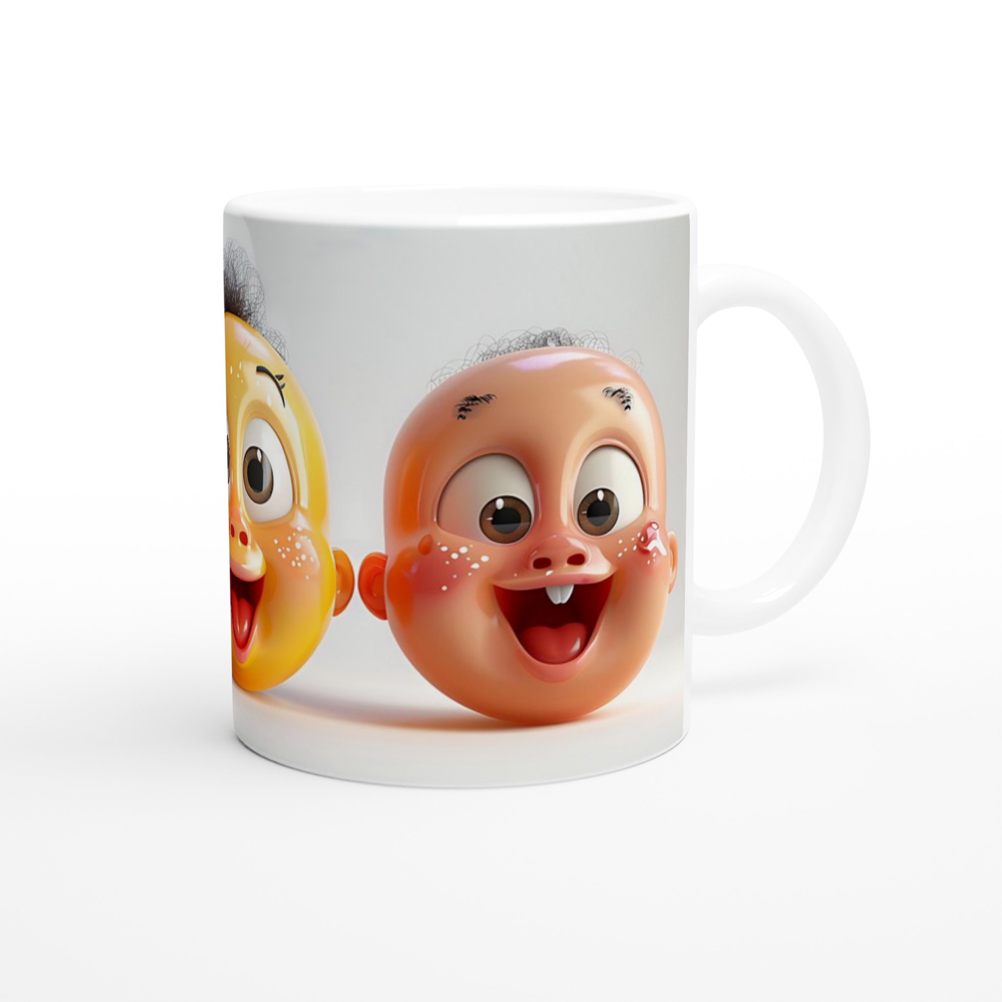 Glad Bebis Emoji Mugg – Välj bland 7 Livfulla Färger för din Kaffestund 9 9ef9c66e-f4c2-4527-ab52-cd0cd465cf6d
