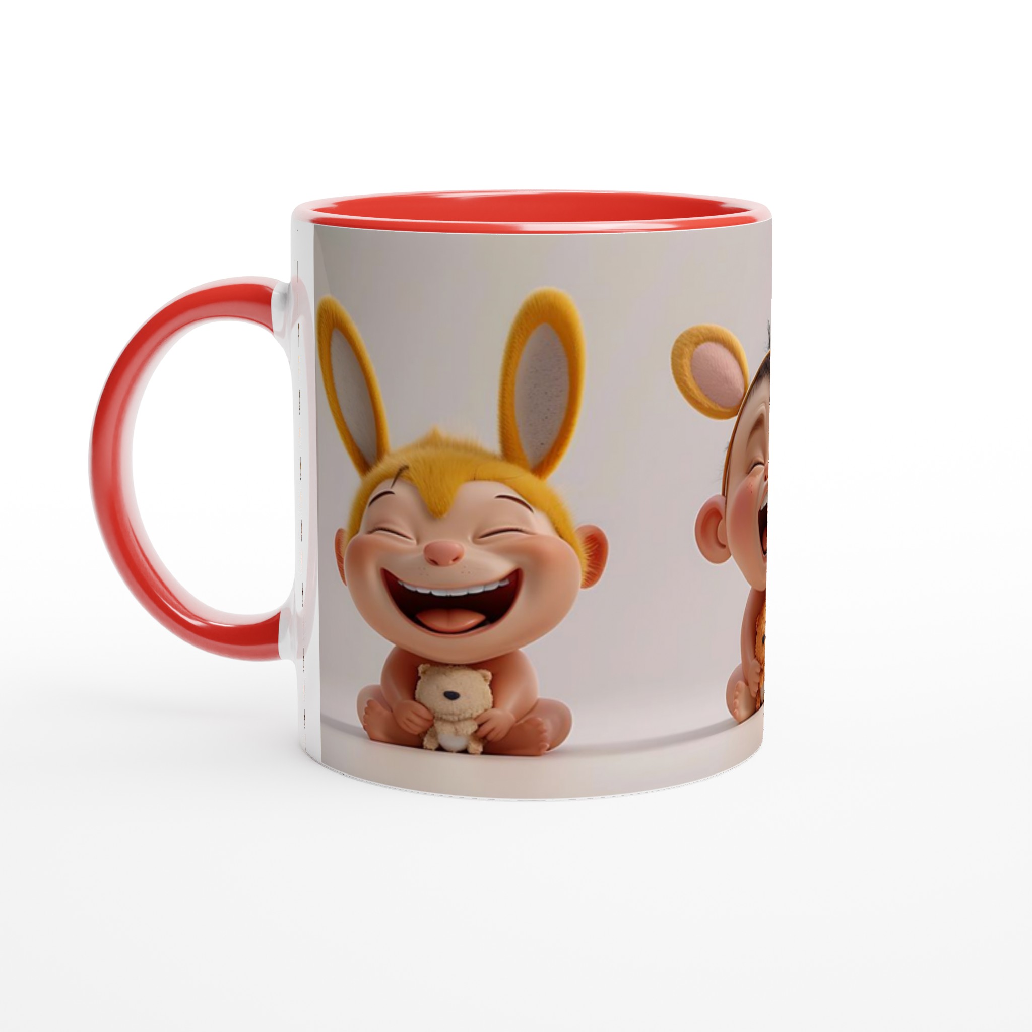 Skrattande Baby Bunny Mugg – Charmig Keramikmugg för Glädjefyllda Stunder, Finns i Sju Lekfulla Färger 5 9efc8ba4-5d82-4b36-b9d3-5a03be69f276