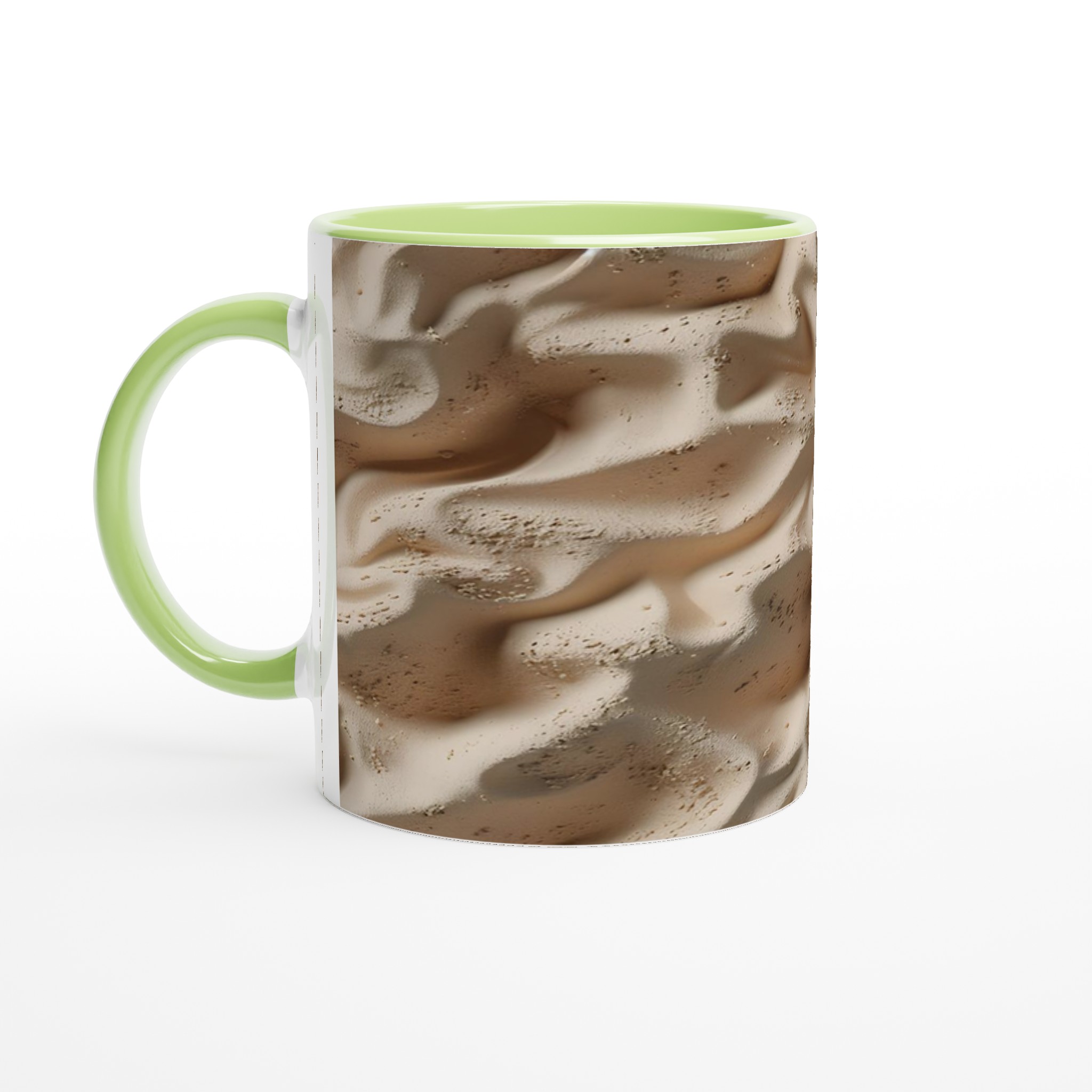 Abstrakt Sand Textur Mugg – 11oz Keramisk Kaffemugg i 7 Färger, Perfekt för Design som Sticker Ut 7 9f0e1b02-c10e-4562-b293-df66f36fb445