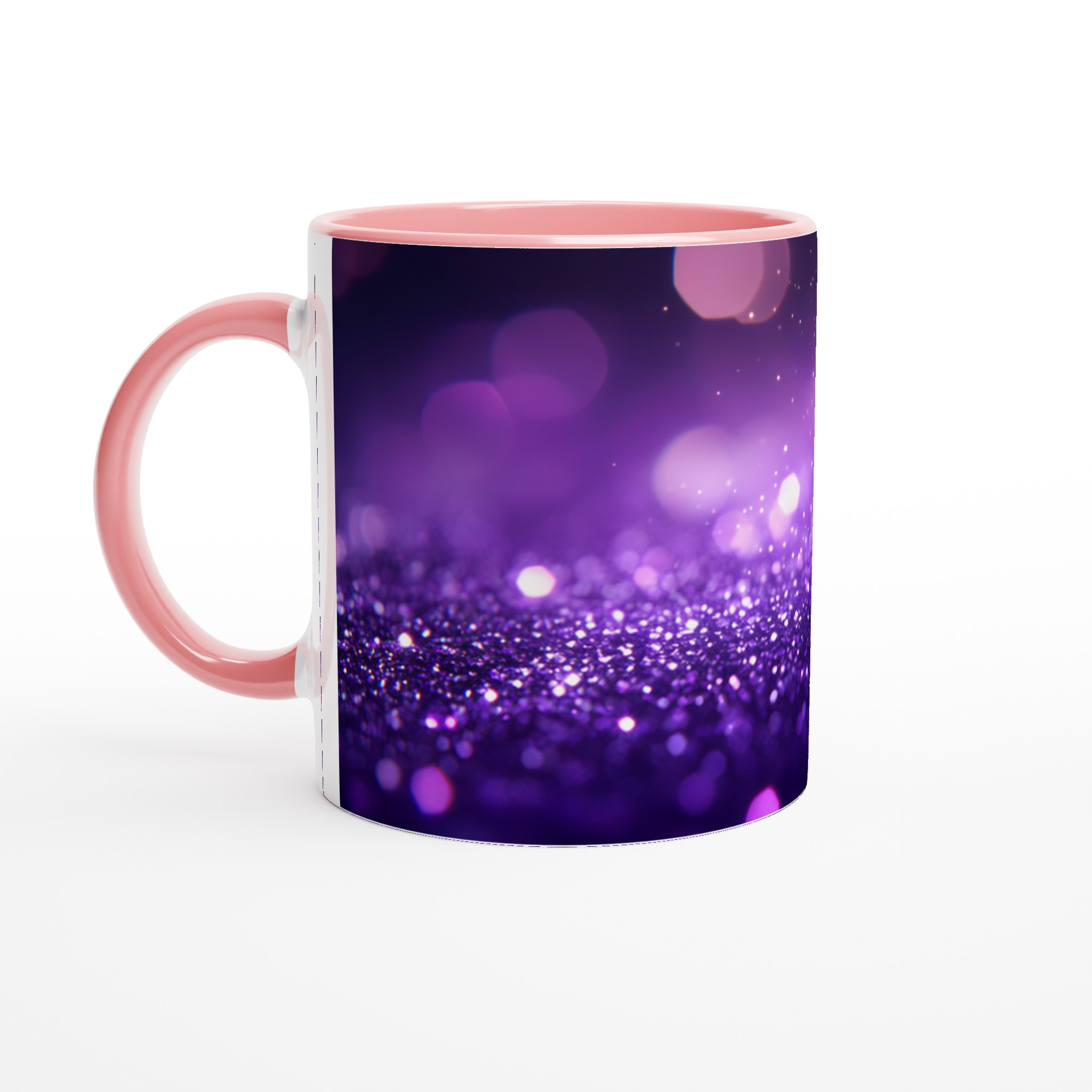 Glittrande Keramikmugg i Lila Nyanser – 11 oz Vit Mugg för Magiska Morgnar 6 9f34109a-ee10-45a5-ad76-eddc3ba73787