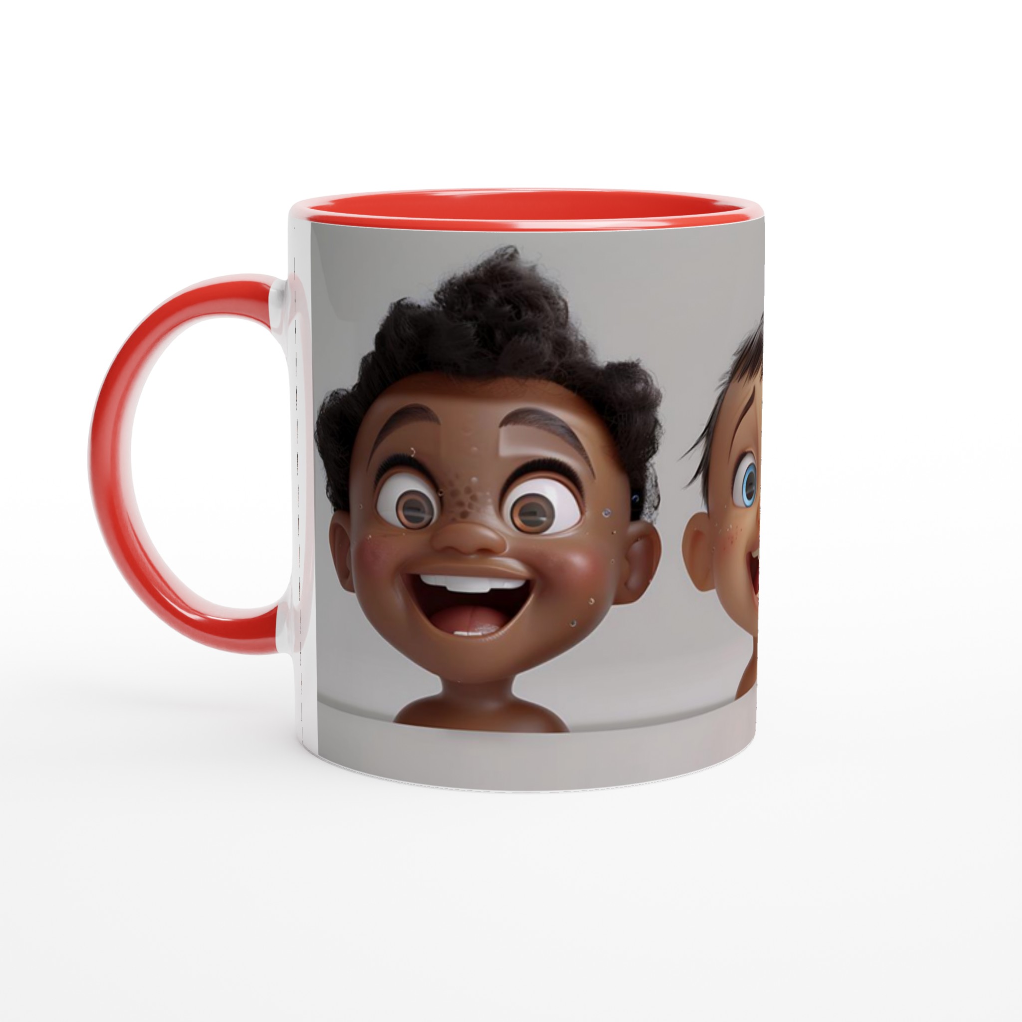 Glada Barn Ansikten 11oz Keramisk Mugg – Lys Upp Din Dag med Roliga Motiv & Färgglada Val! 5 9f5a585d-8766-4e54-941d-948cdc2c6d1a