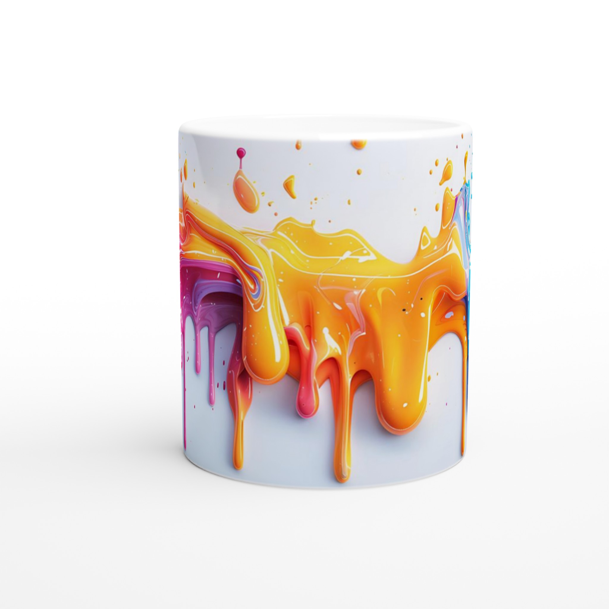 Färgsprakande 11oz Keramisk Mugg – Lyfter Din Stund med Kaffe eller Te 8 9fb2017f-e782-41e3-b89a-44fb4181bd5d