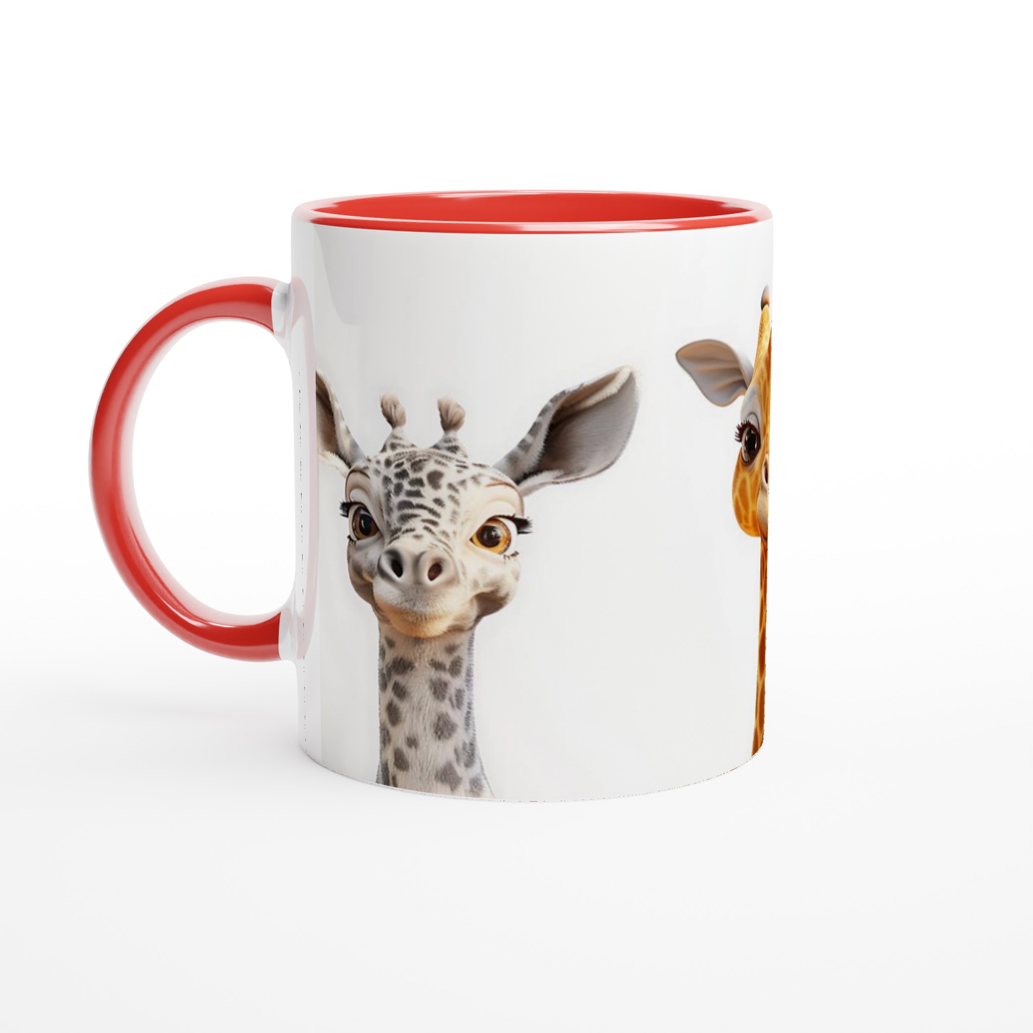 Söta Giraffkompisar – Personlig 11oz Keramikmugg i ditt val av sju livfulla färger 5 a053bca2-513c-4f70-ad2e-44c13c3876d9