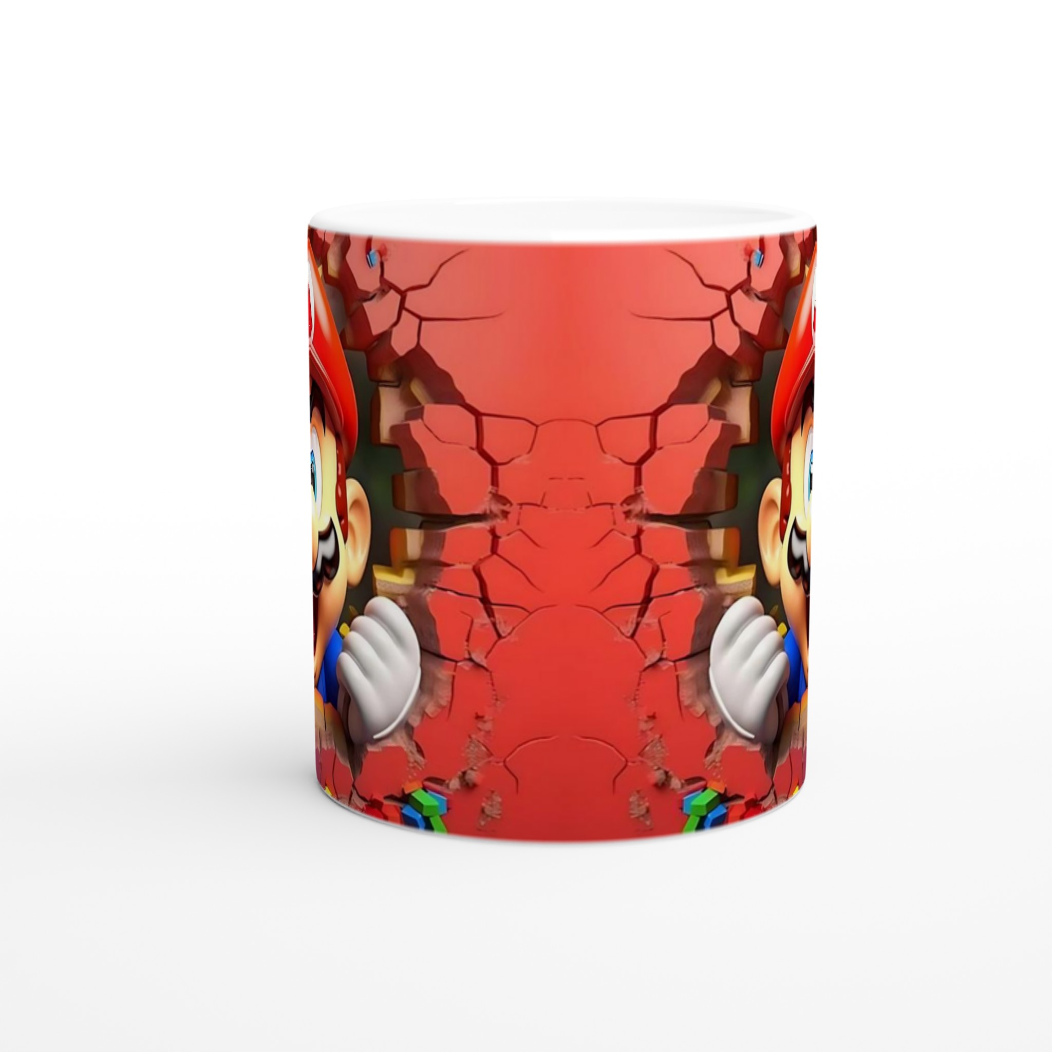 Vit 11oz Keramisk Mugg med Livfull Super Mario-design – Välj Bland Sju Färgstarka Keramiska Nyanser 8 a082db8f-66cb-4bd0-b18f-304214dd8669
