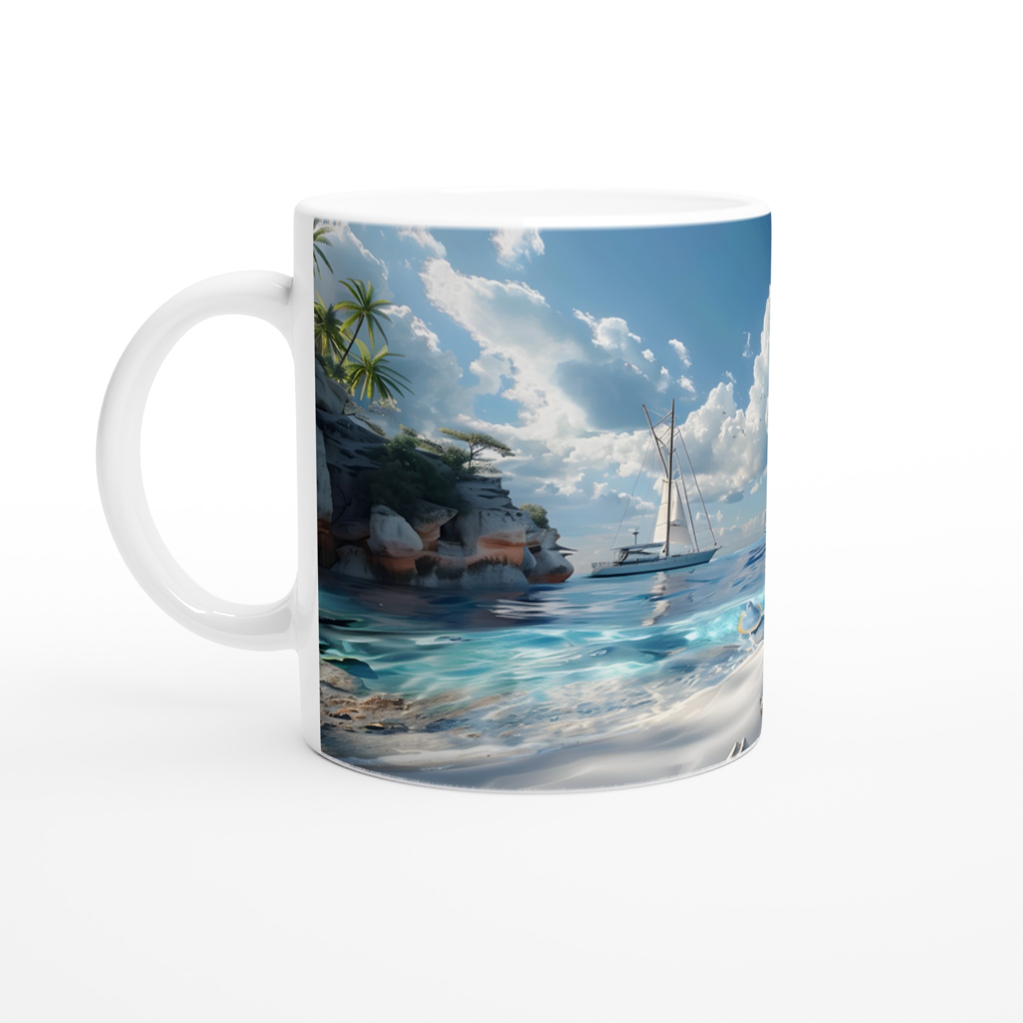 Tropisk Havssköldpadda Mugg – Levande Stranddesign i 11 oz Premium Keramik 1 a087b8ac-a360-4335-825f-895c251d4037