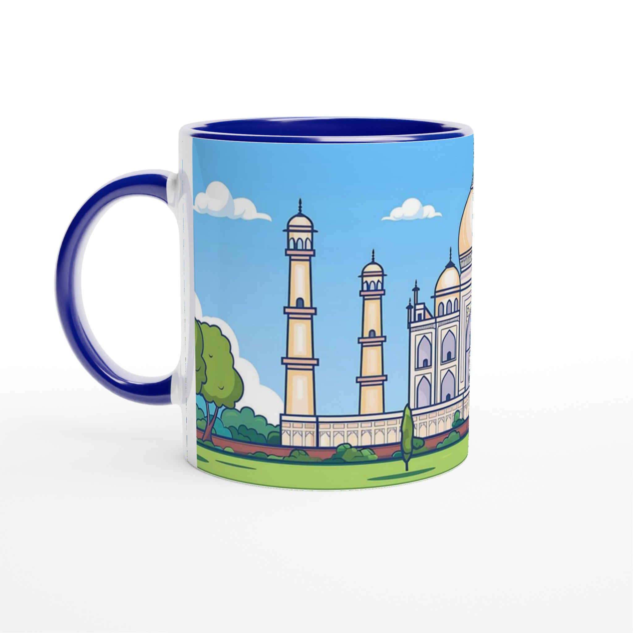 Taj Mahal Inspirerad Keramikmugg - Lyxig Design för Din Favoritdryck, Välj Bland 7 Färger! 2 a093c286-dd9c-4bf5-895e-17f6677a0e7b