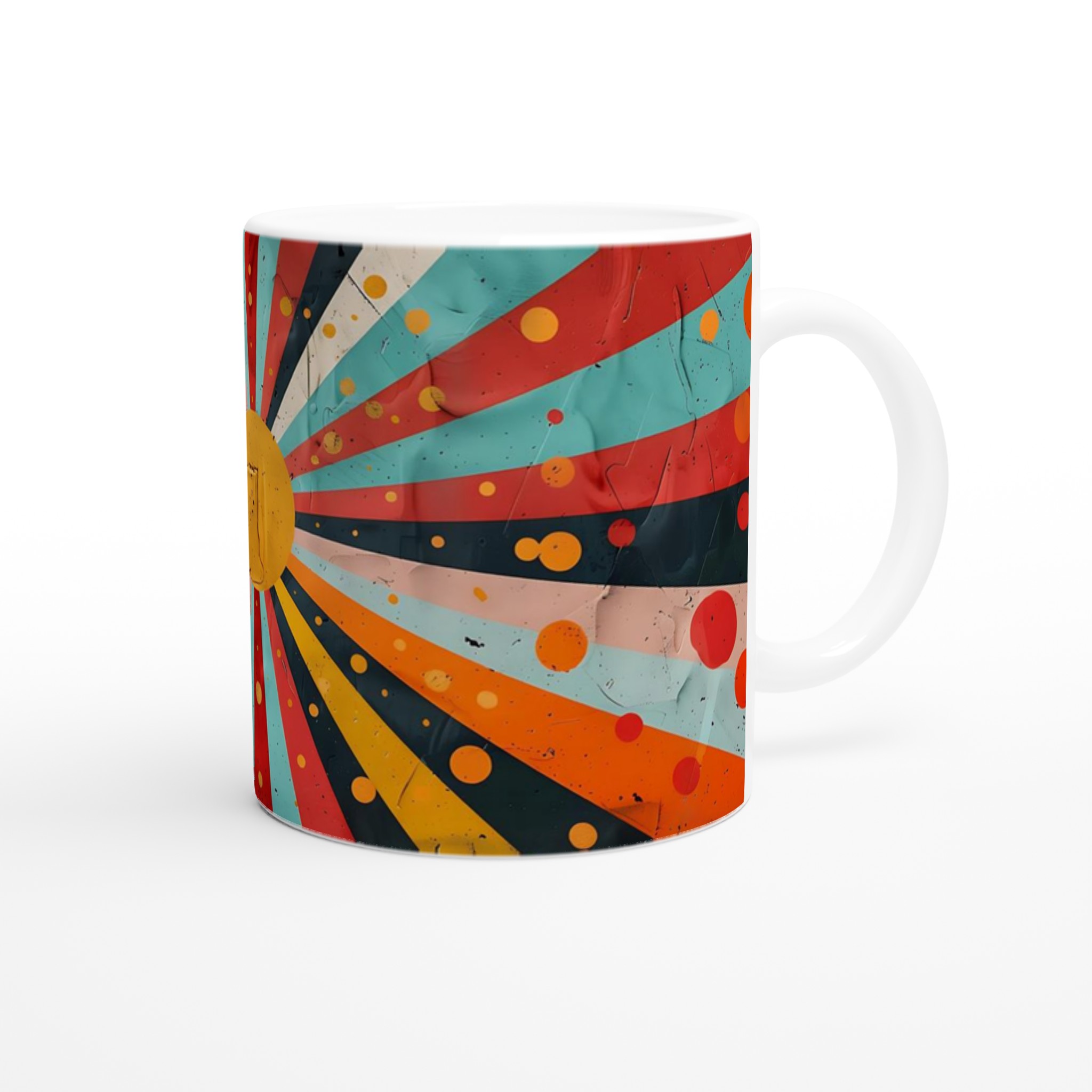 Retro Sunburst 11oz Keramikmugg – Din Dagliga Dos av Glädje i Valfri Färg! 9 a0b34bff-f2b9-4f6c-9b77-87325b0cb6be