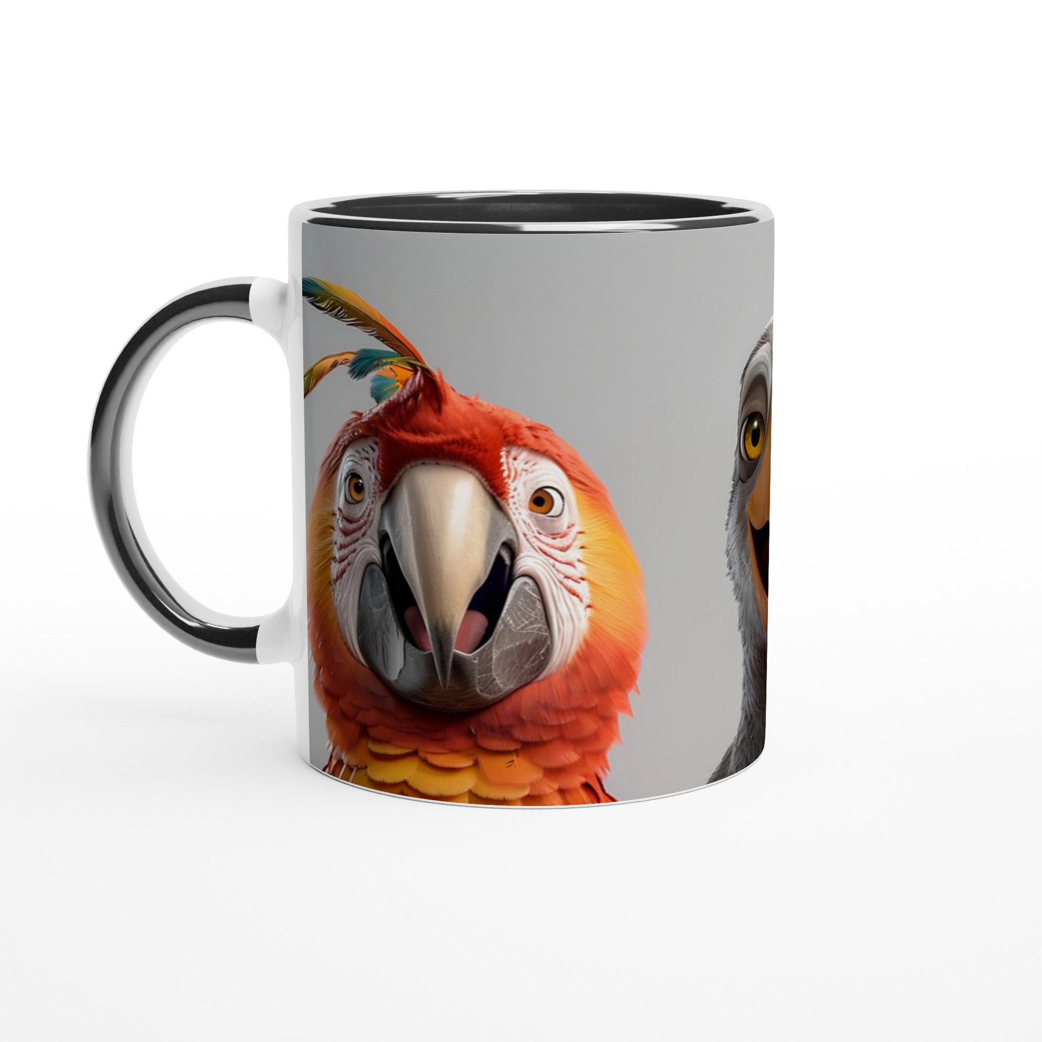 Glad Fågel Keramisk Mugg – Personlig Design för Kaffeälskare i Valfri Färg! 4 a100a7cf-62d5-47da-ac24-db90df381eca
