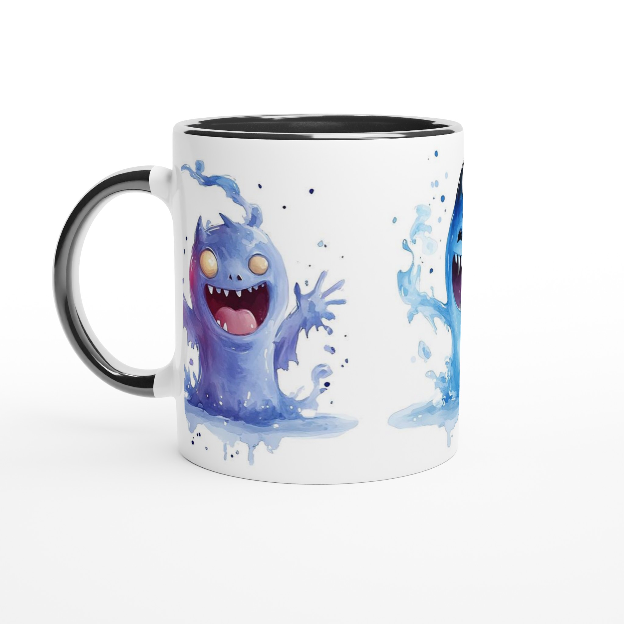 Lekfulla Monster Mugg – Färgglad Akvarell Charm för Kaffe och Te i Flera Nyanser 4 a13dcbae-5a99-4c62-8e9d-298977070e6b