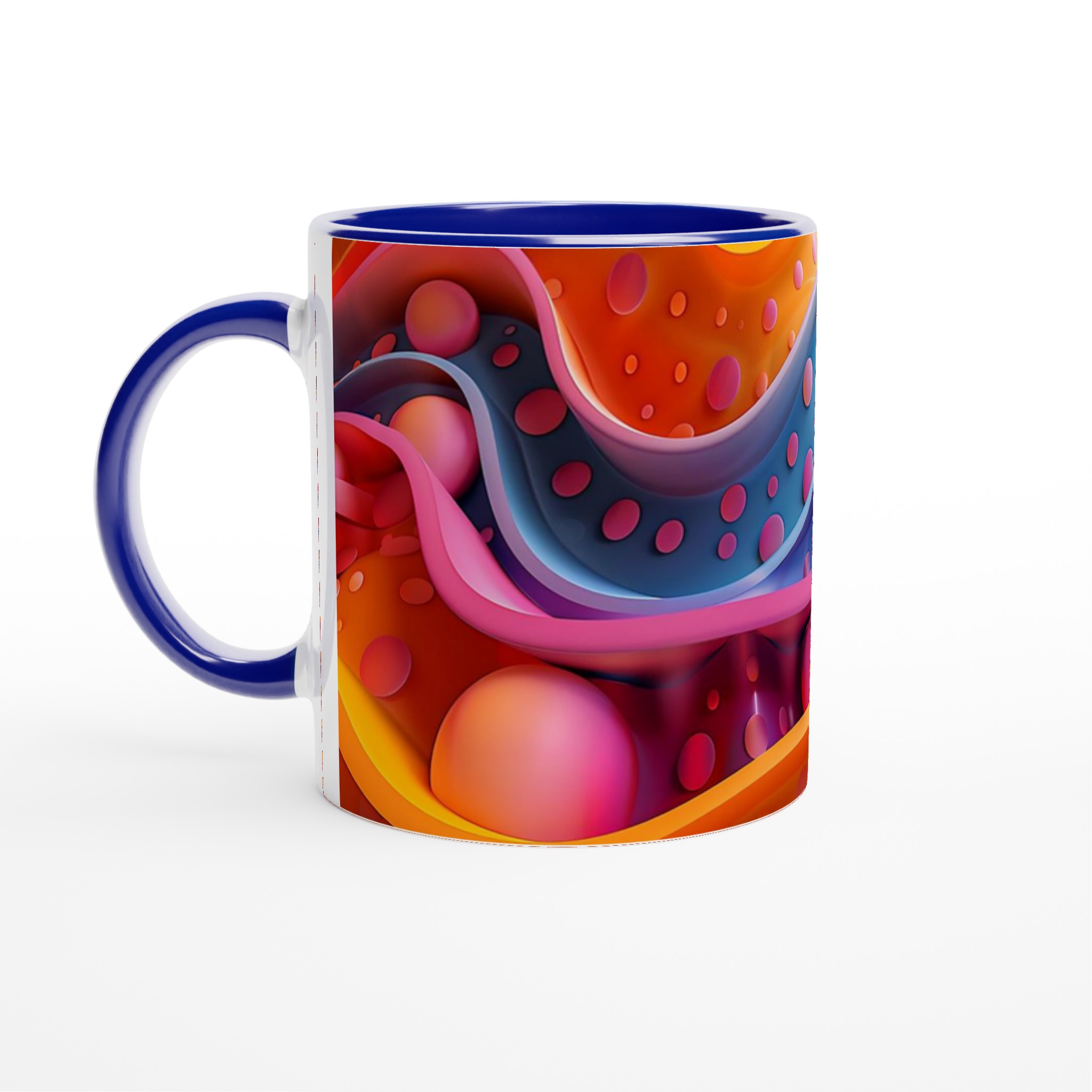 Abstract Swirls 11oz Keramisk Mugg - Välj bland 7 Livfulla Färger för Din Perfekta Kaffestund 2 a13ed101-461a-47af-863a-ab9325db3f46