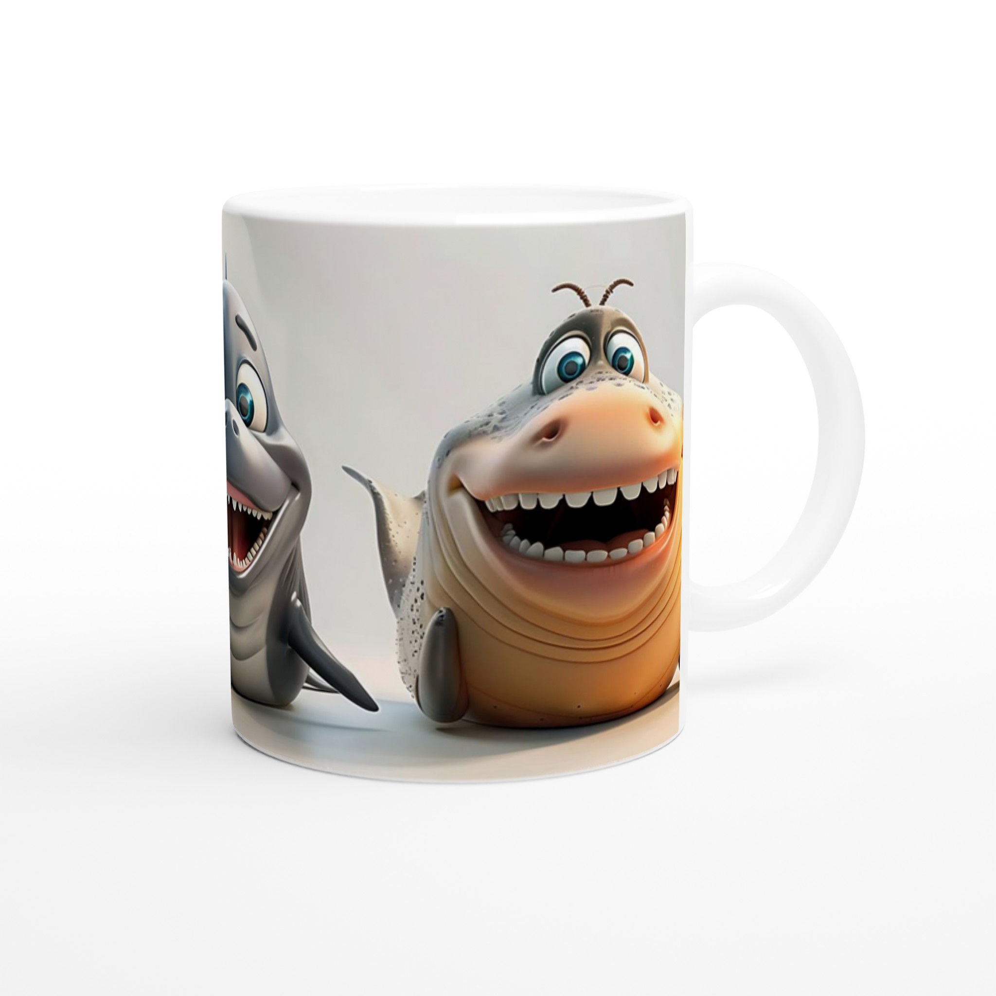 Glad Djurvänner Keramikmugg - 11oz Kul Design för Kaffe & Te i Flera Färger! 9 a14096e5-eb3d-4970-935a-f10ae6afd69a