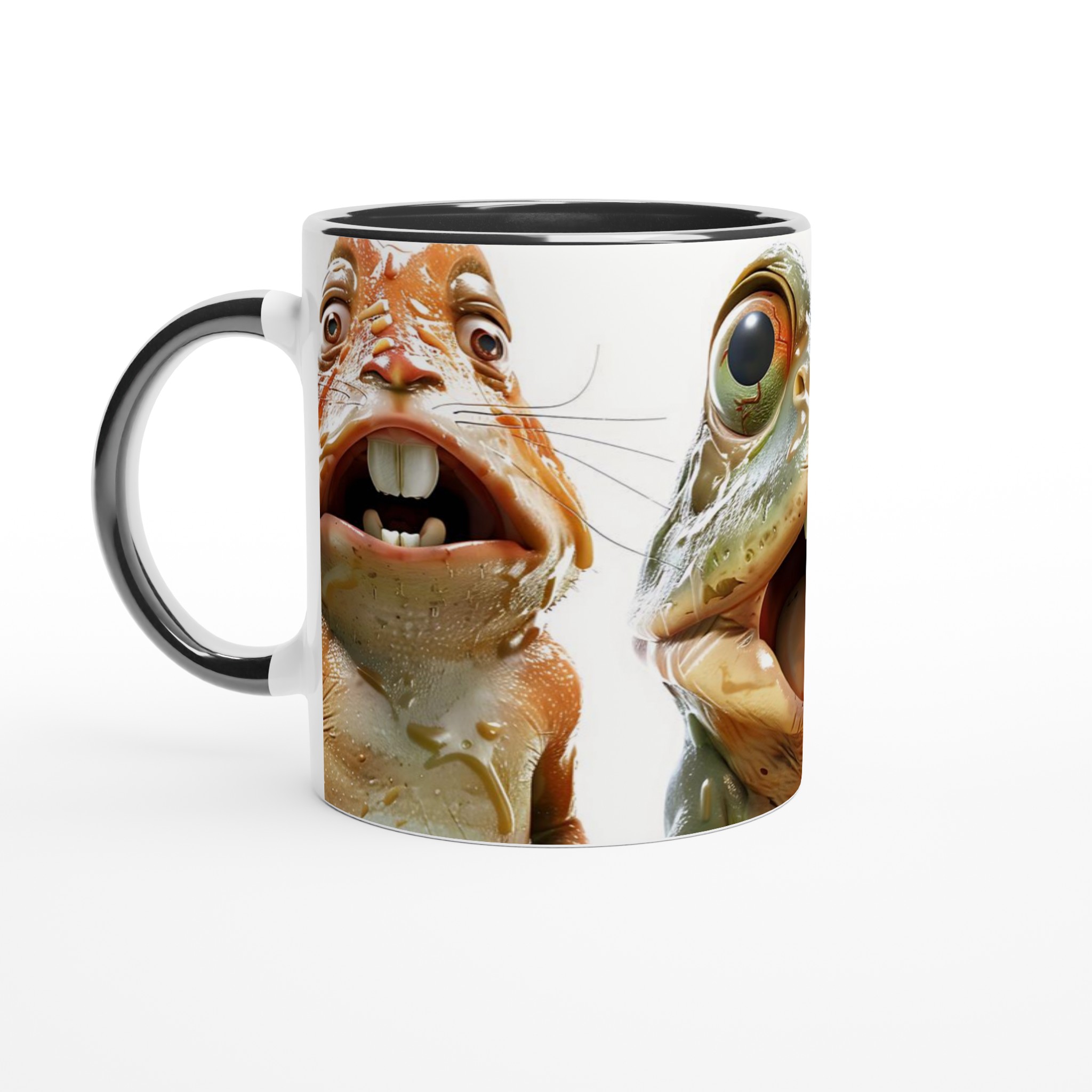 Skräckslagna Djur Mugg – 11 oz Keramisk Kaffekopp för Skrämmande Kul Stunder 4 a1587cac-3793-4136-bd68-0b27836c5f60