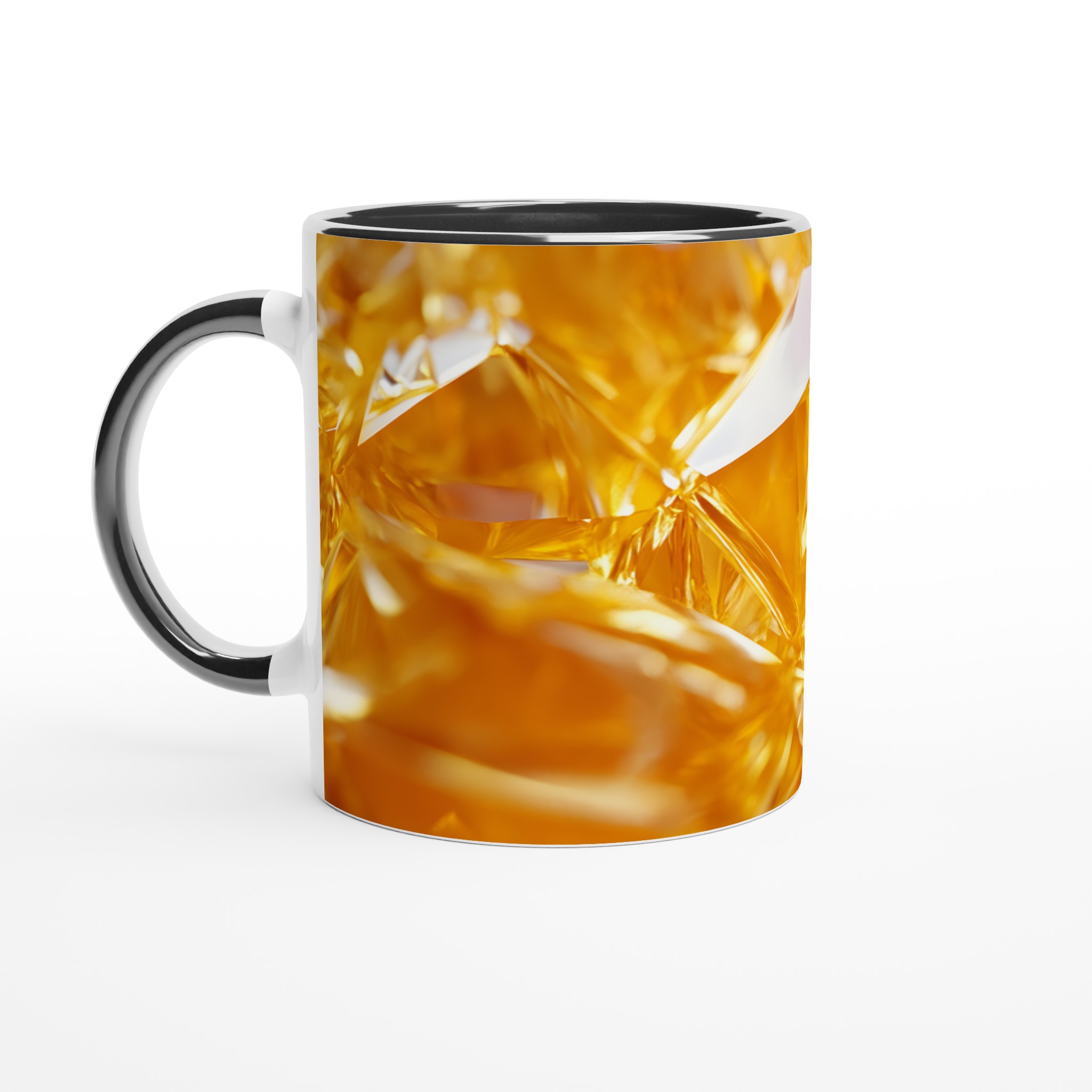 Guldgnistrande Keramisk Mugg – 11 oz Lyx för Dina Drycker, Välj Bland Flera Färger 4 a1792125-0be9-4d56-901d-04a33c021417