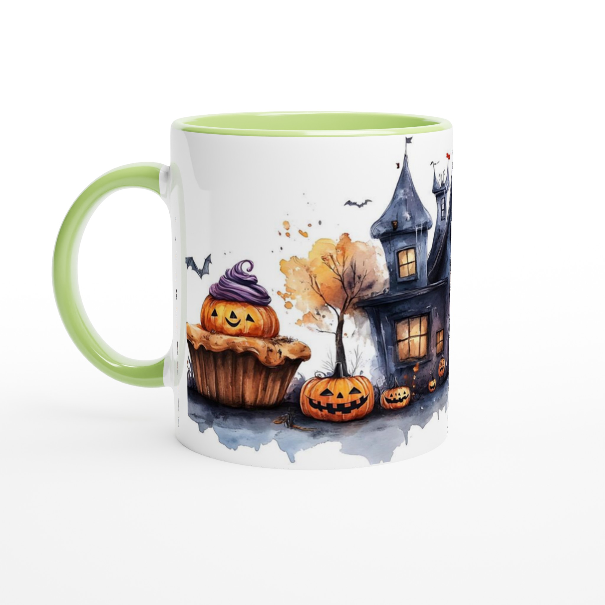 Spooky-Söt Halloween Hus Kaffemugg – Förtrollande Keramik för Höstens Fester, i flertalet färger 7 a199b0af-06c8-4dae-a1d2-f207d904f5f3