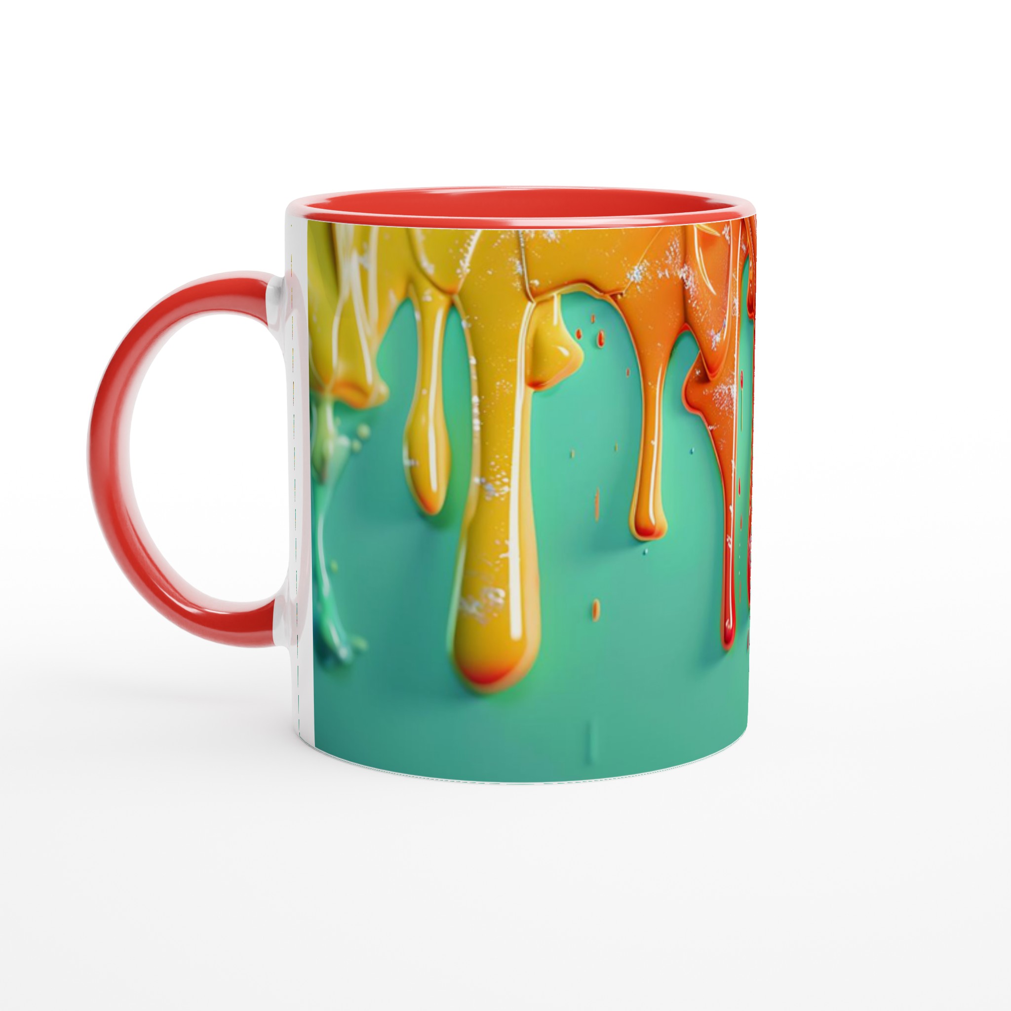 Färgglad Stänk Keramikmugg - 11oz premiummugg i 7 livfulla nyanser för kaffe, te & glädje! 5 a19dd5fa-a94b-474a-ba8c-3df60aabe112