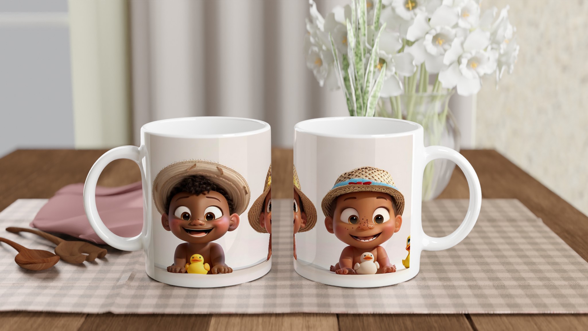 Söt Baby Stråhatt Mugg – Ljus Glädje i Varje Klunk, Välj din Favoritfärg! 10 a1f086da-c5be-4d25-b72a-daf078d56c34